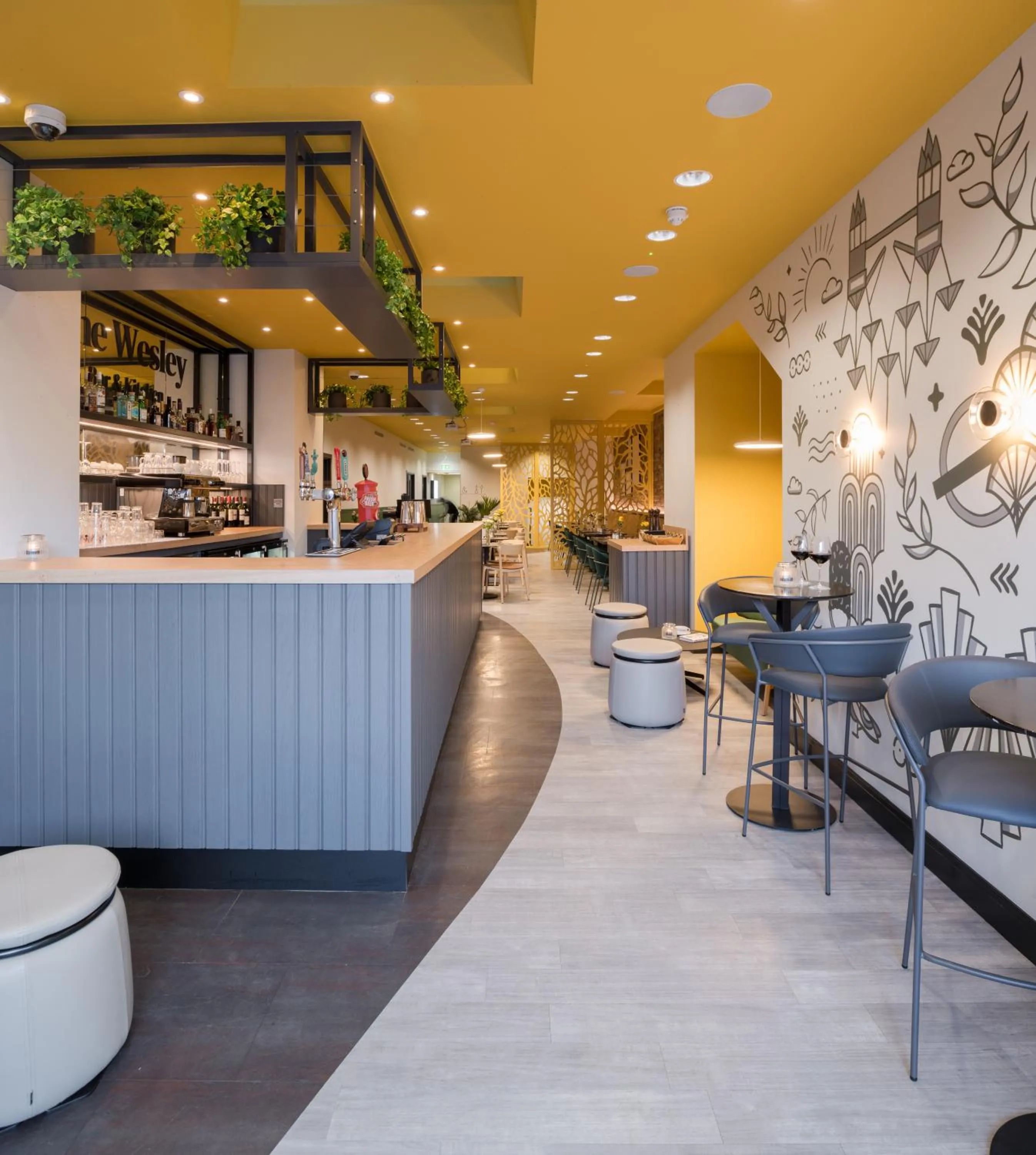 Restaurant/places to eat in The Wesley Euston