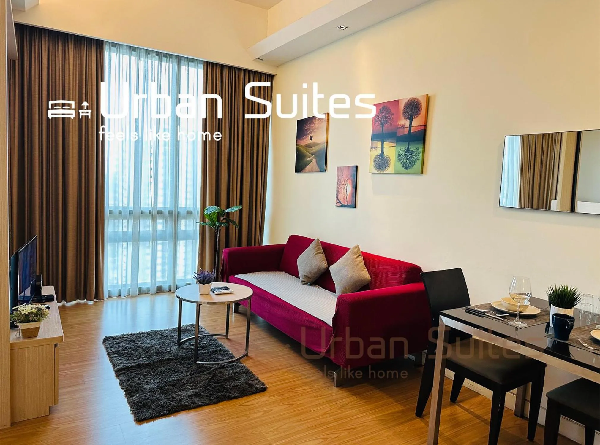 Living room in Urban Suites @ Swiss Garden Residence