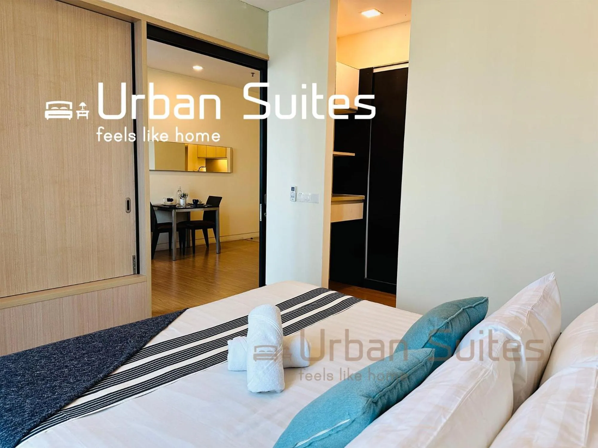 Bed in Urban Suites @ Swiss Garden Residence