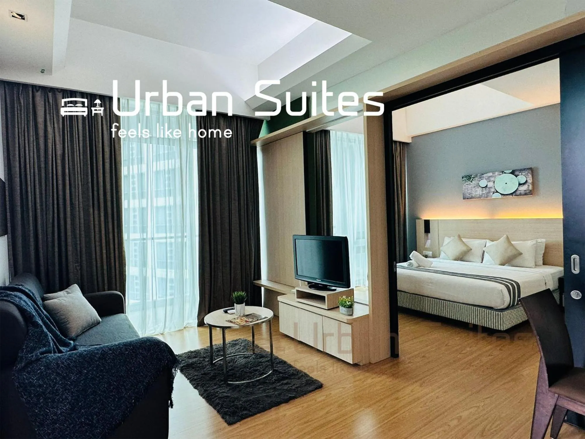 Bed in Urban Suites @ Swiss Garden Residence