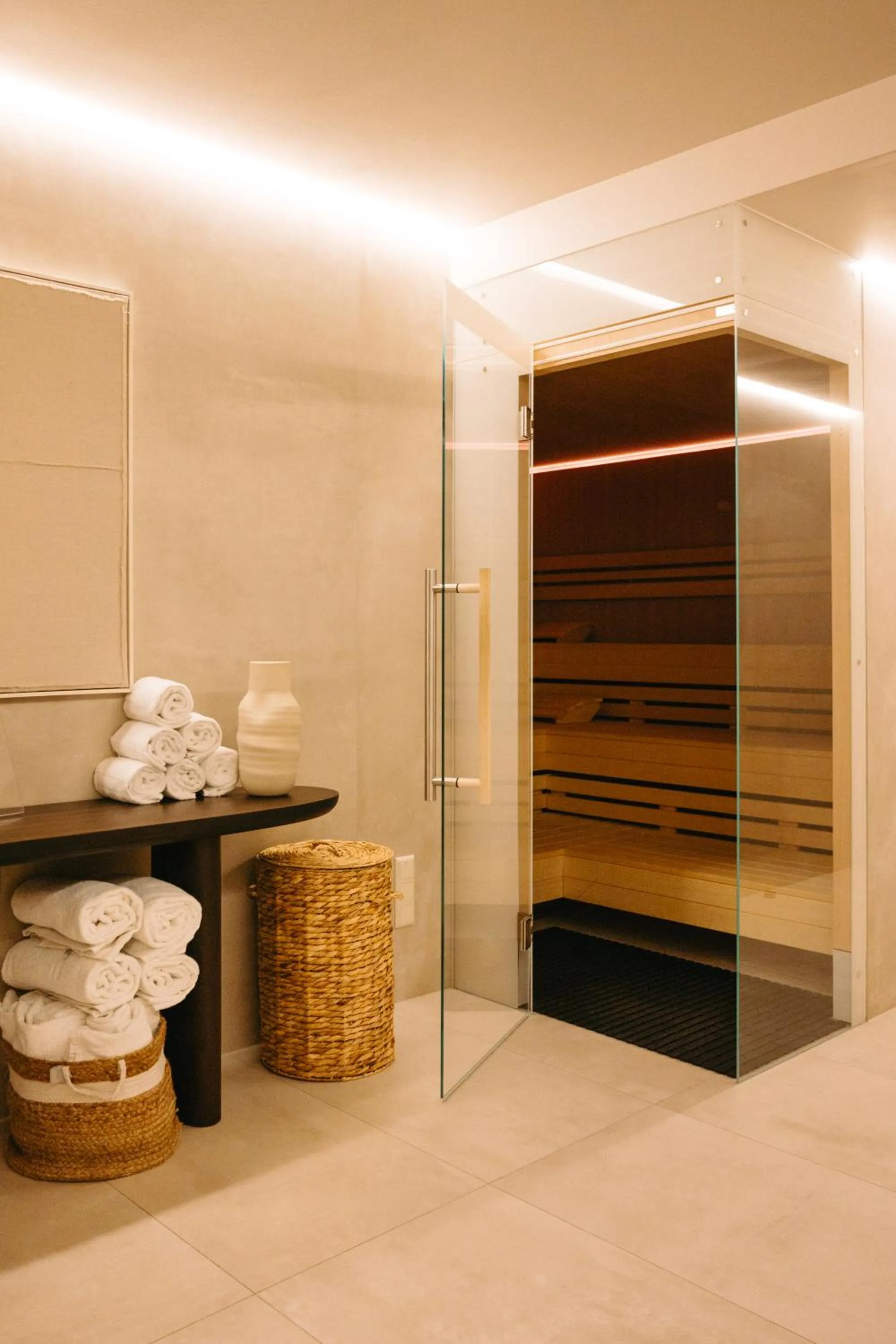 Sauna in Hilton Frankfurt Airport