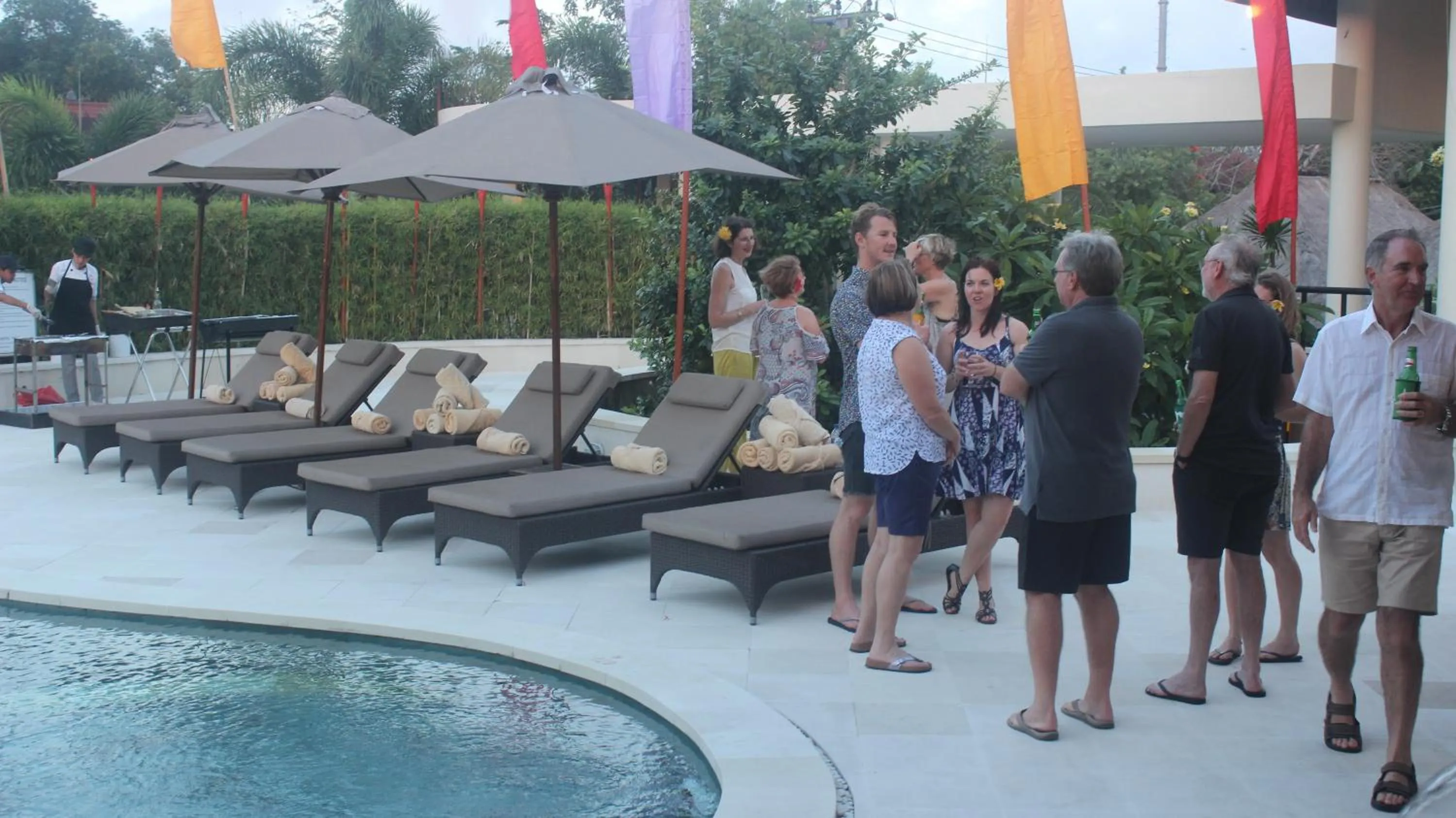 BBQ facilities in Mahagiri Villas & Spa Dreamland