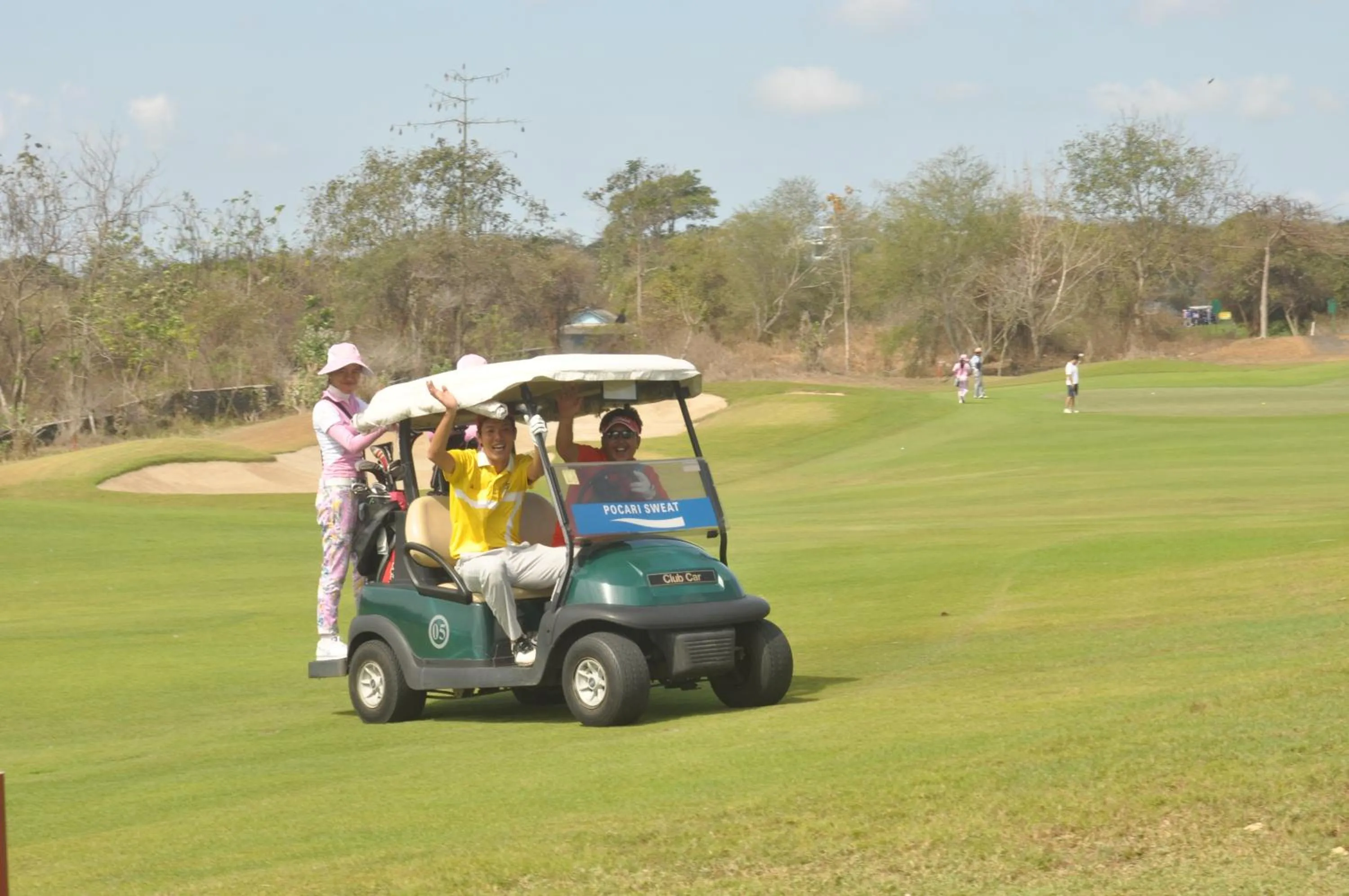 Golfcourse in Mahagiri Villas & Spa Dreamland