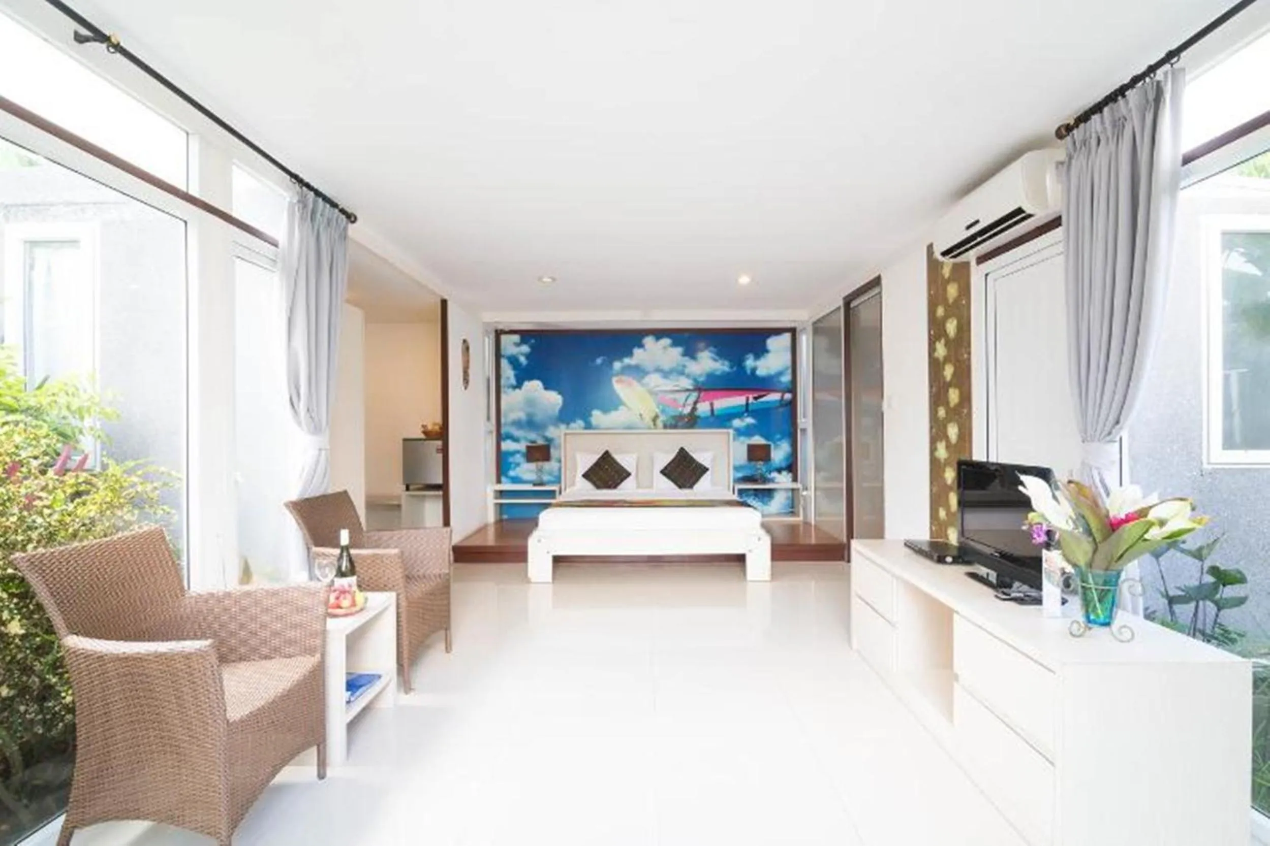 Bedroom in Aqua Bali Villa