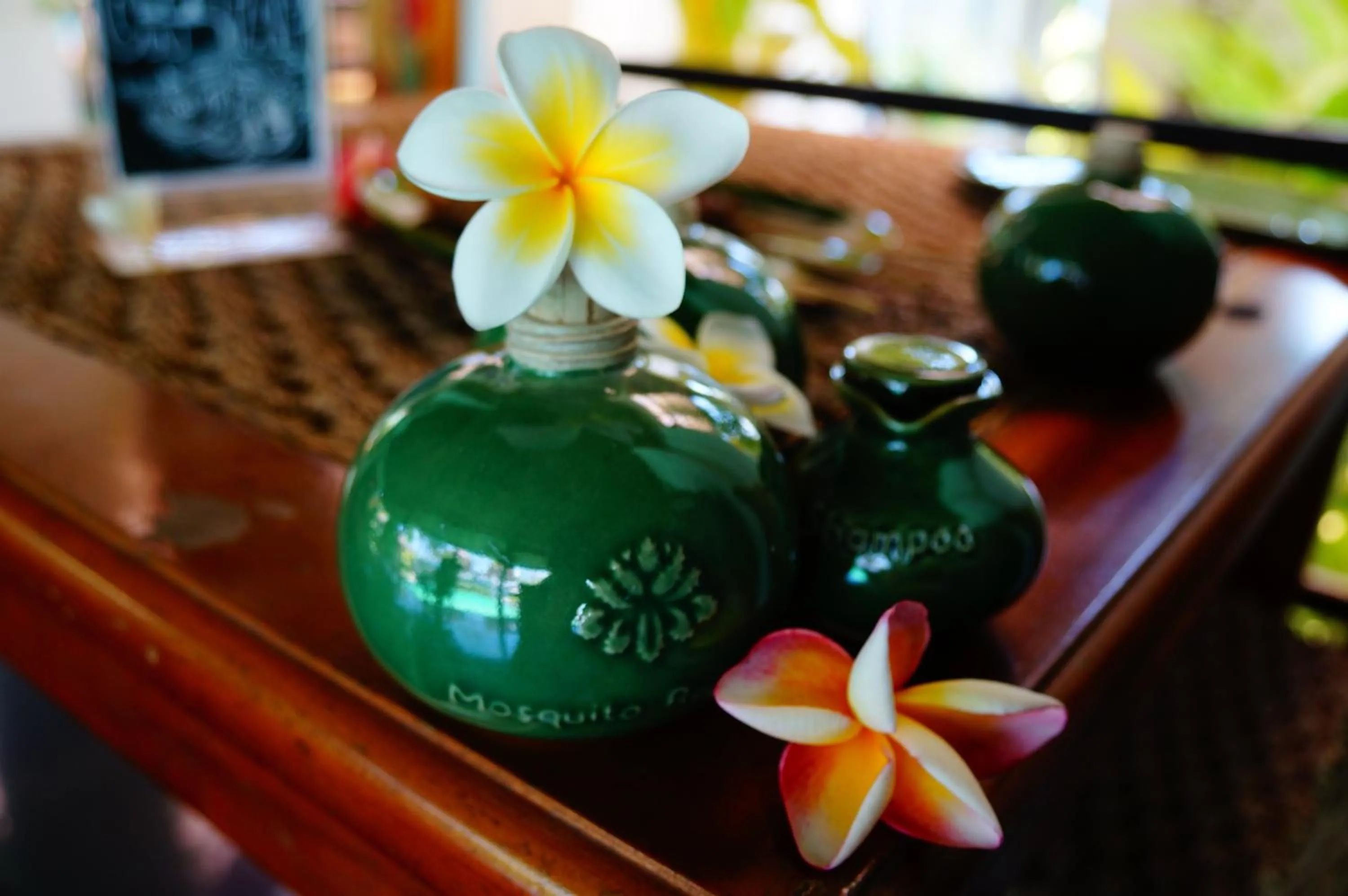 Decorative detail in Aqua Bali Villa