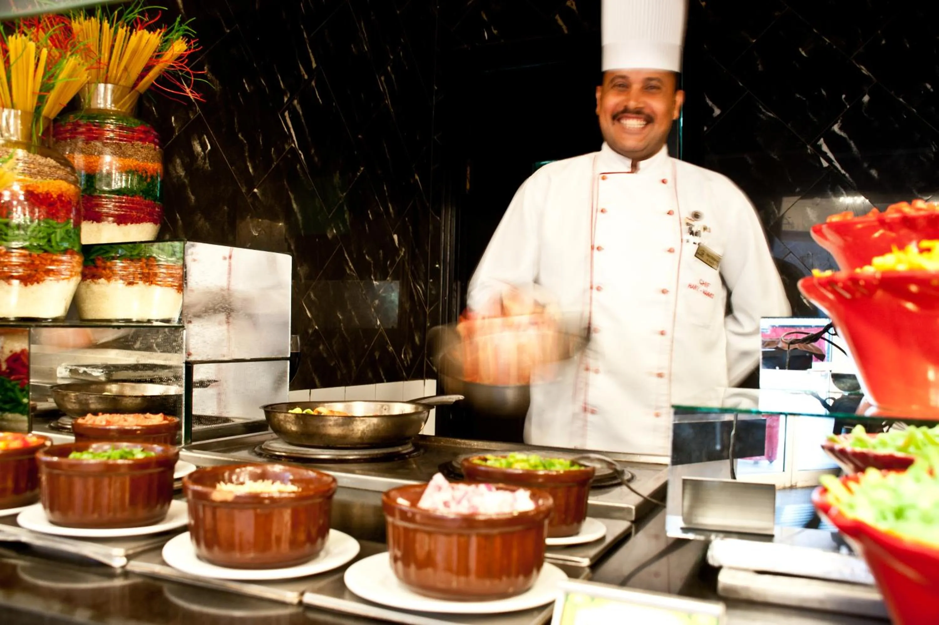 Staff in MinaMark Beach Resort for Families and Couples Only