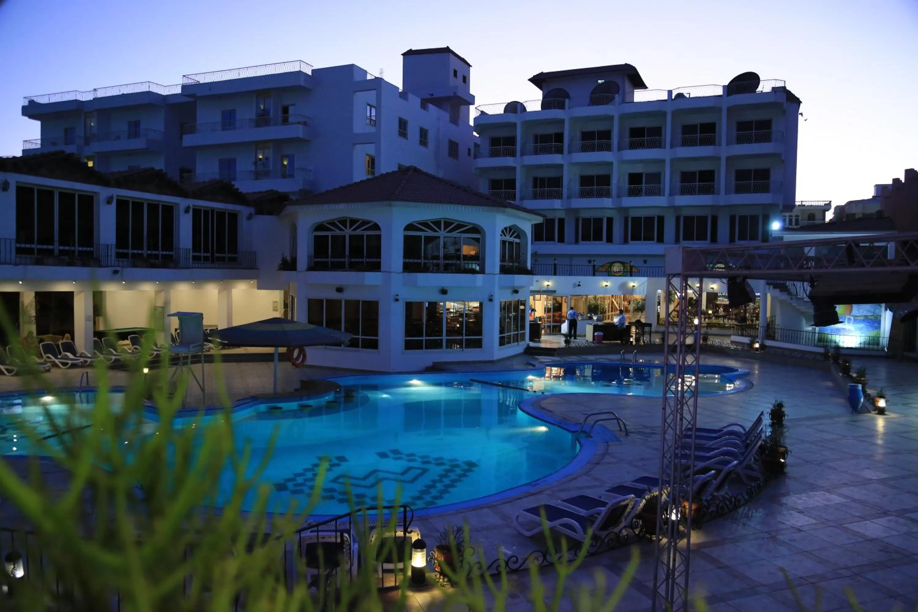 Property building in MinaMark Beach Resort for Families and Couples Only