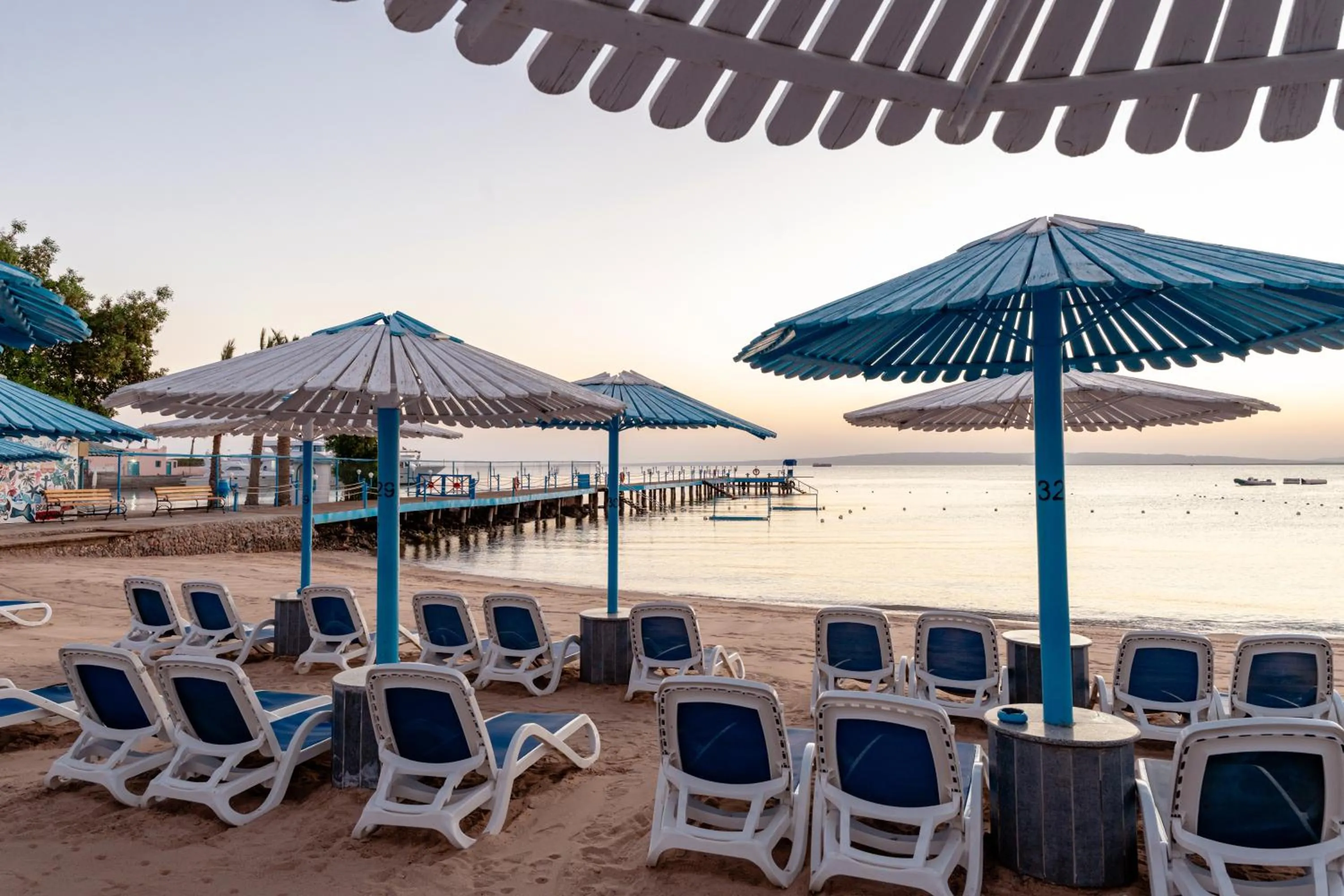 Beach in MinaMark Beach Resort for Families and Couples Only