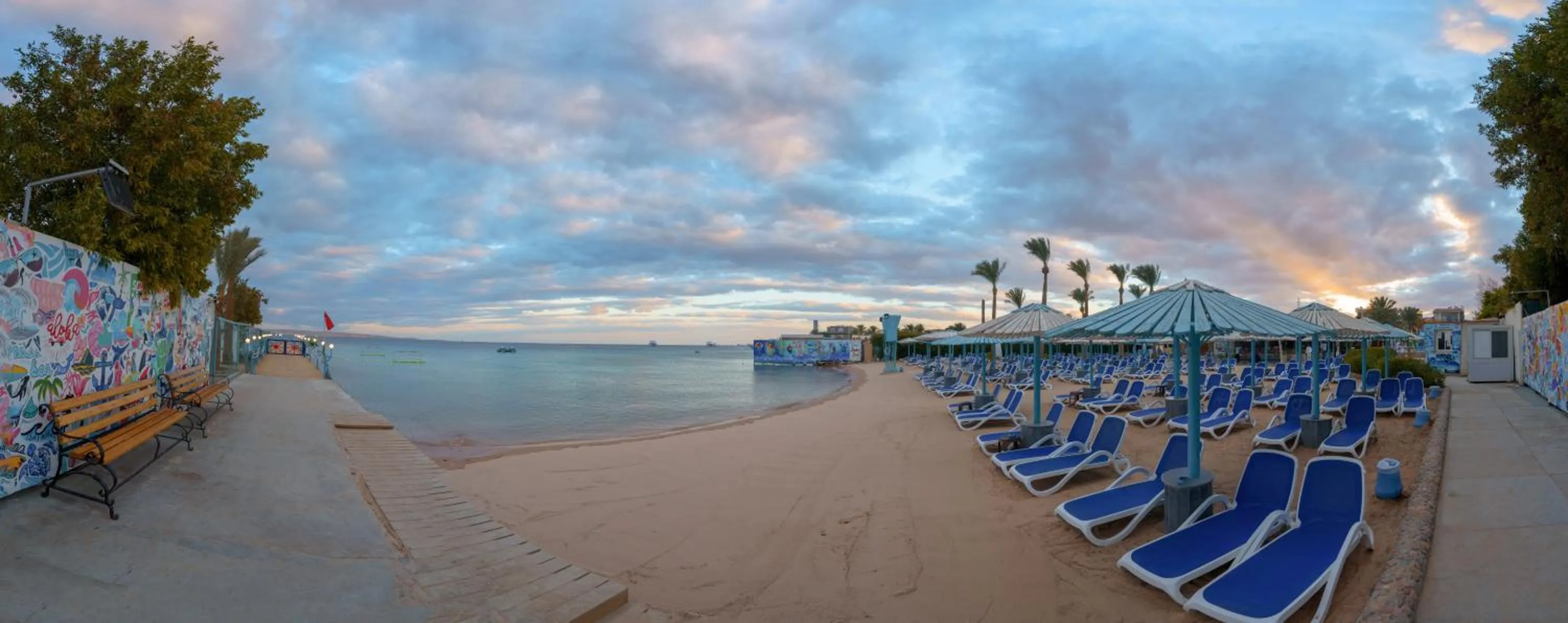 Beach in MinaMark Beach Resort for Families and Couples Only