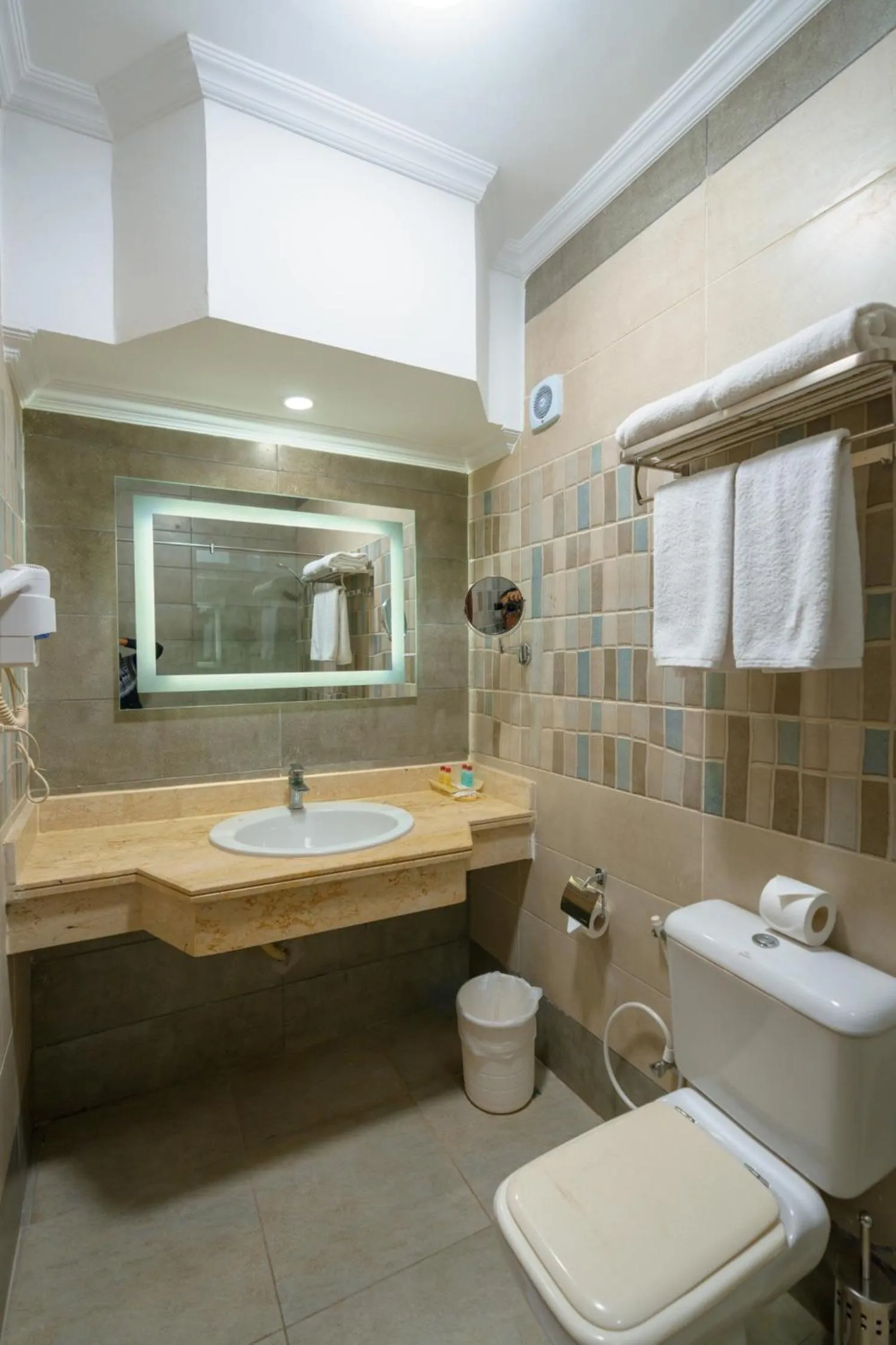 Bathroom in MinaMark Beach Resort for Families and Couples Only