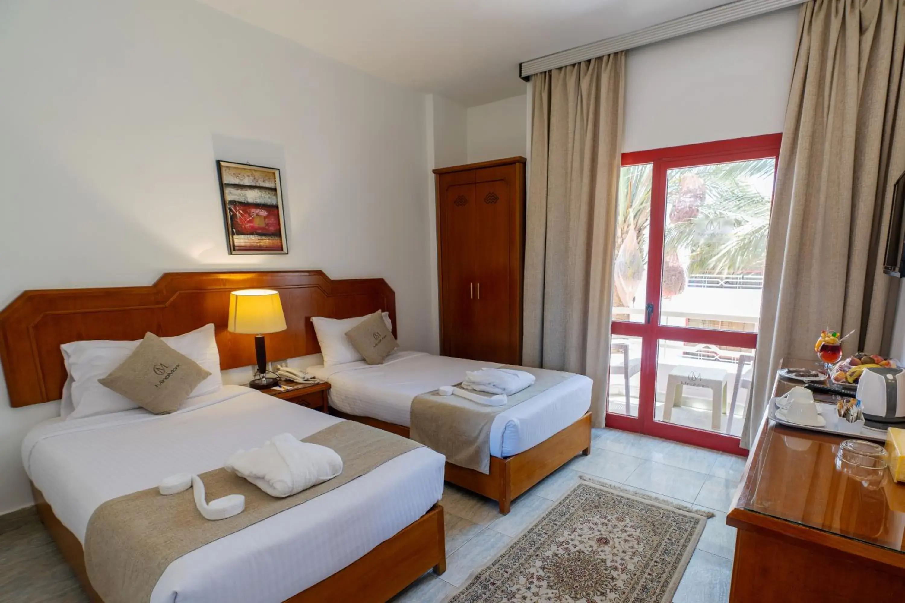 Standard Room with Partial Sea and Garden View in MinaMark Beach Resort for Families and Couples Only Standard Room with Partial Sea and Garden View in MinaMark Beach Resort for Families and Couples Only