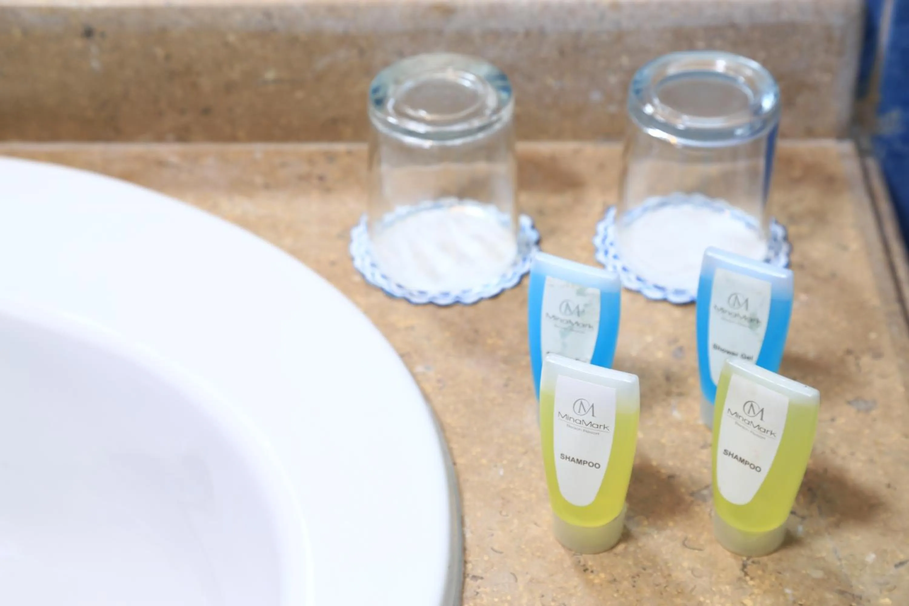 Toilet in MinaMark Beach Resort for Families and Couples Only