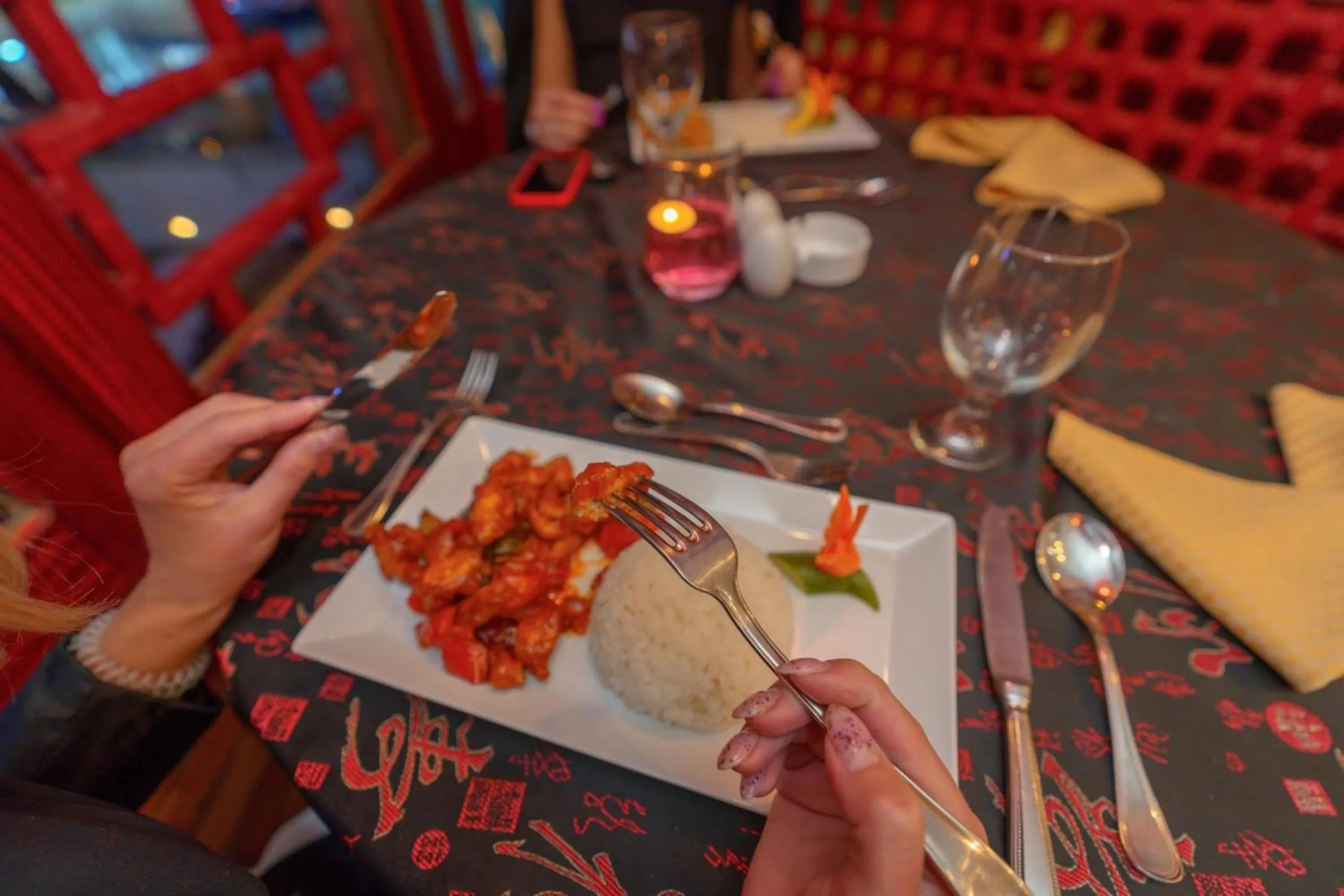 Food in MinaMark Beach Resort for Families and Couples Only