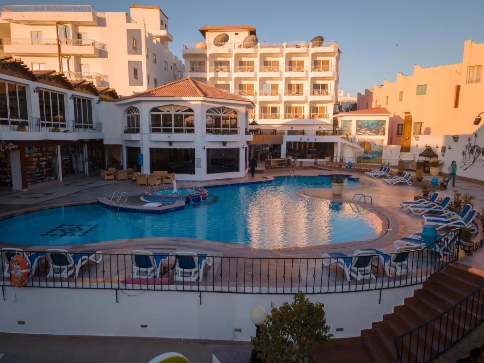 Swimming pool in MinaMark Beach Resort for Families and Couples Only