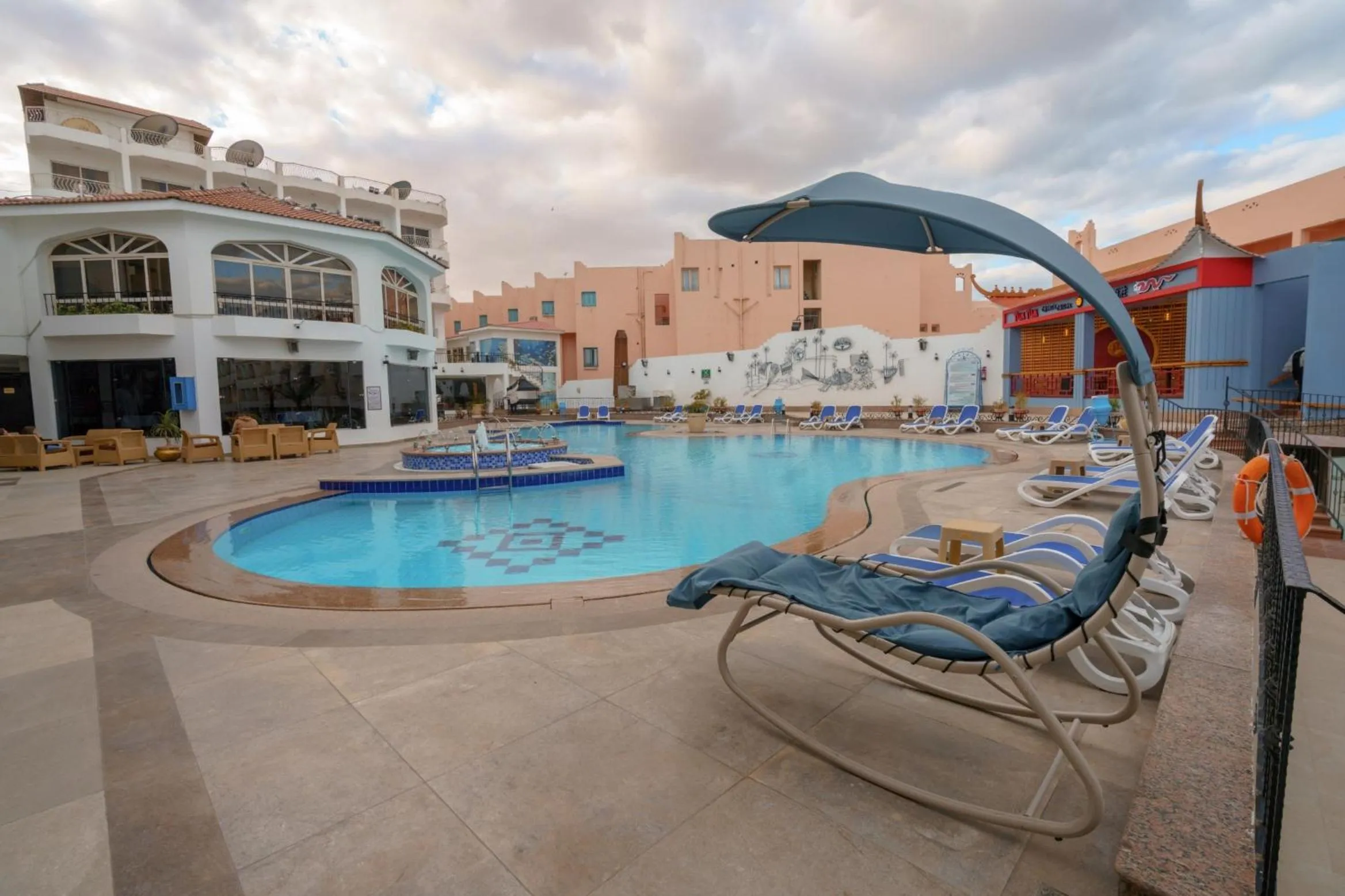 Swimming pool in MinaMark Beach Resort for Families and Couples Only