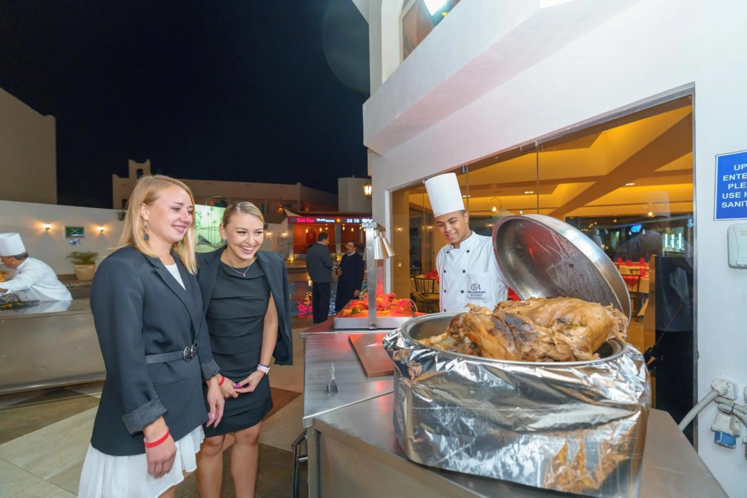 Staff in MinaMark Beach Resort for Families and Couples Only