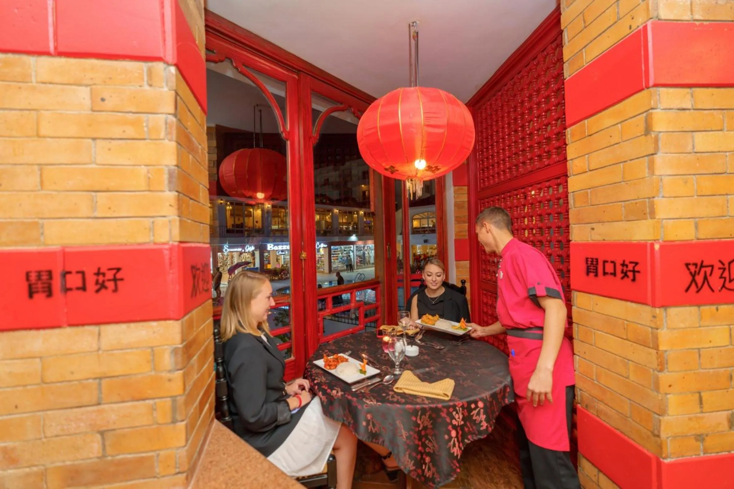 Staff in MinaMark Beach Resort for Families and Couples Only