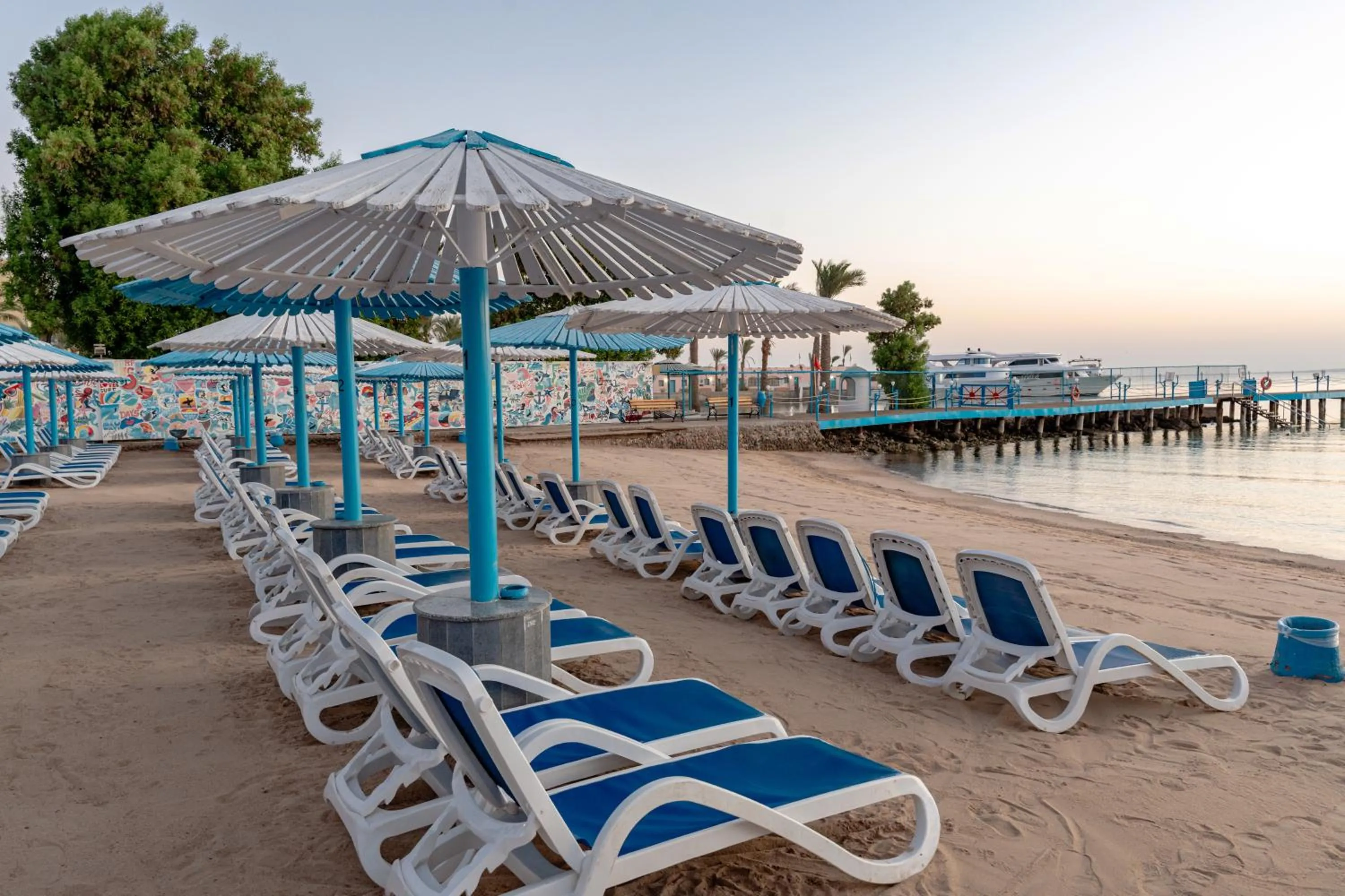 Beach in MinaMark Beach Resort for Families and Couples Only