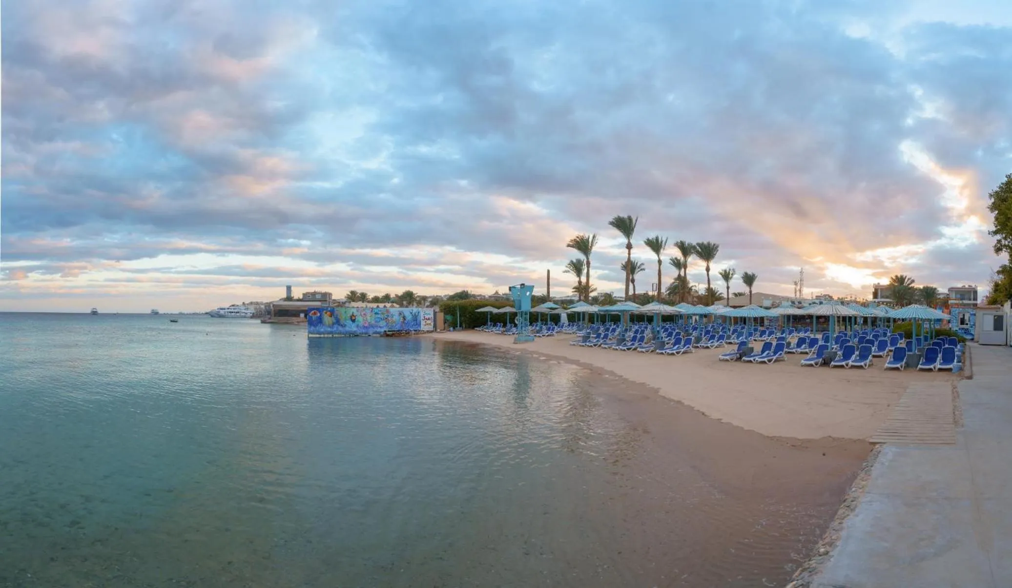 Beach in MinaMark Beach Resort for Families and Couples Only