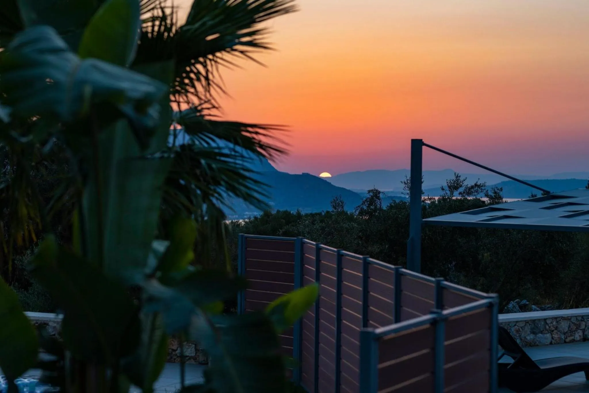 Sunset in Electra Villas