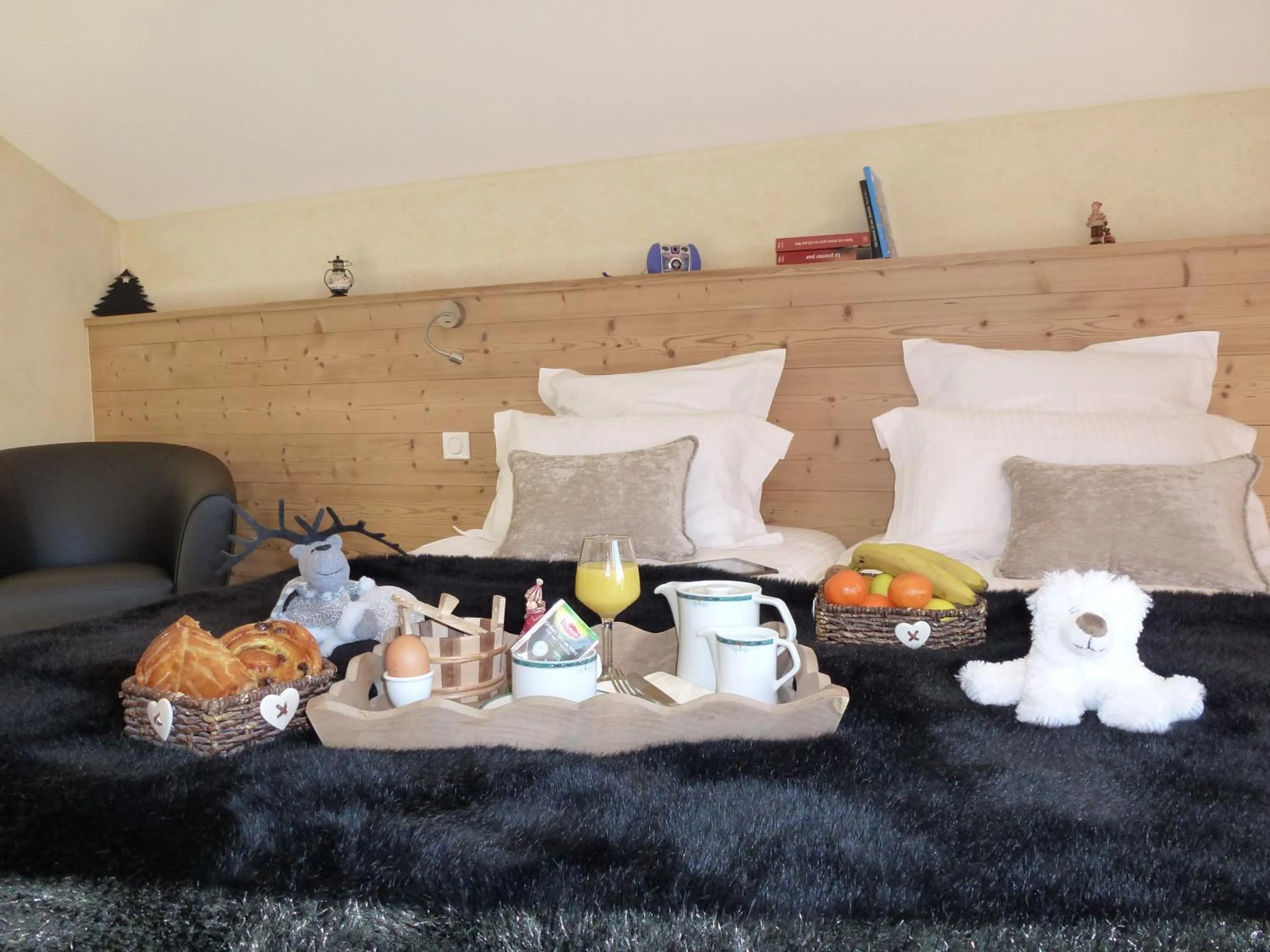 Bedroom in Hôtel Restaurant "Les Sapins" Wellness & Gourmet