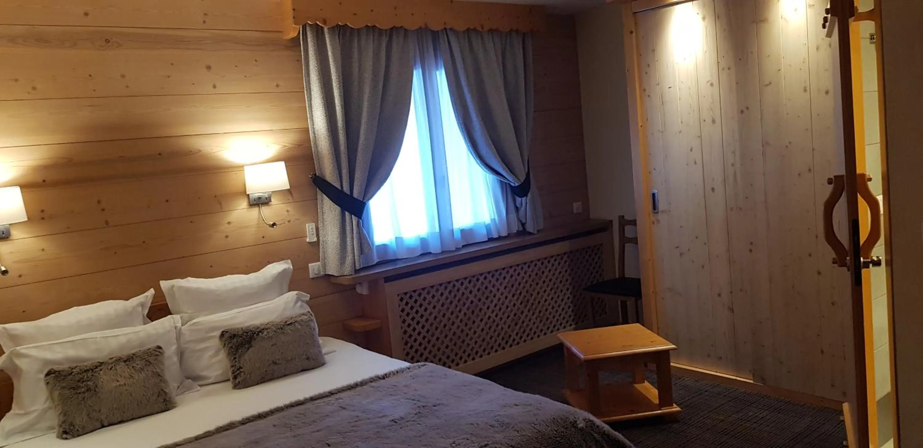 Bed in Hôtel Restaurant "Les Sapins" Wellness & Gourmet