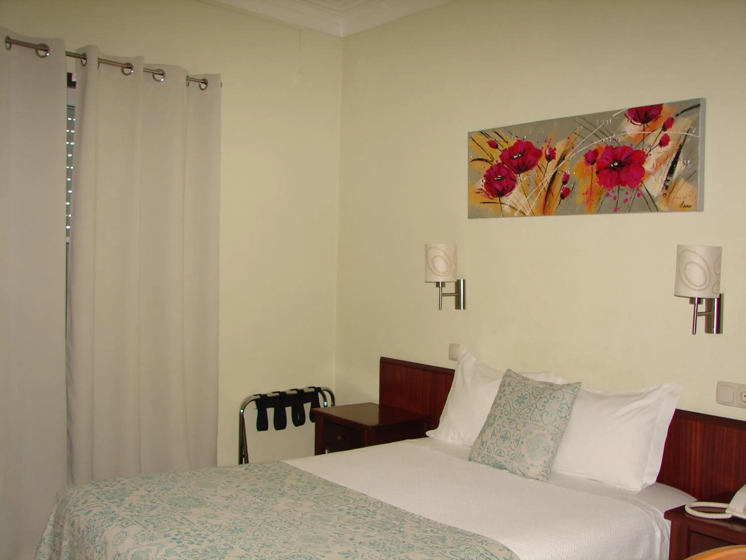 Bed in Hotel Santa Barbara