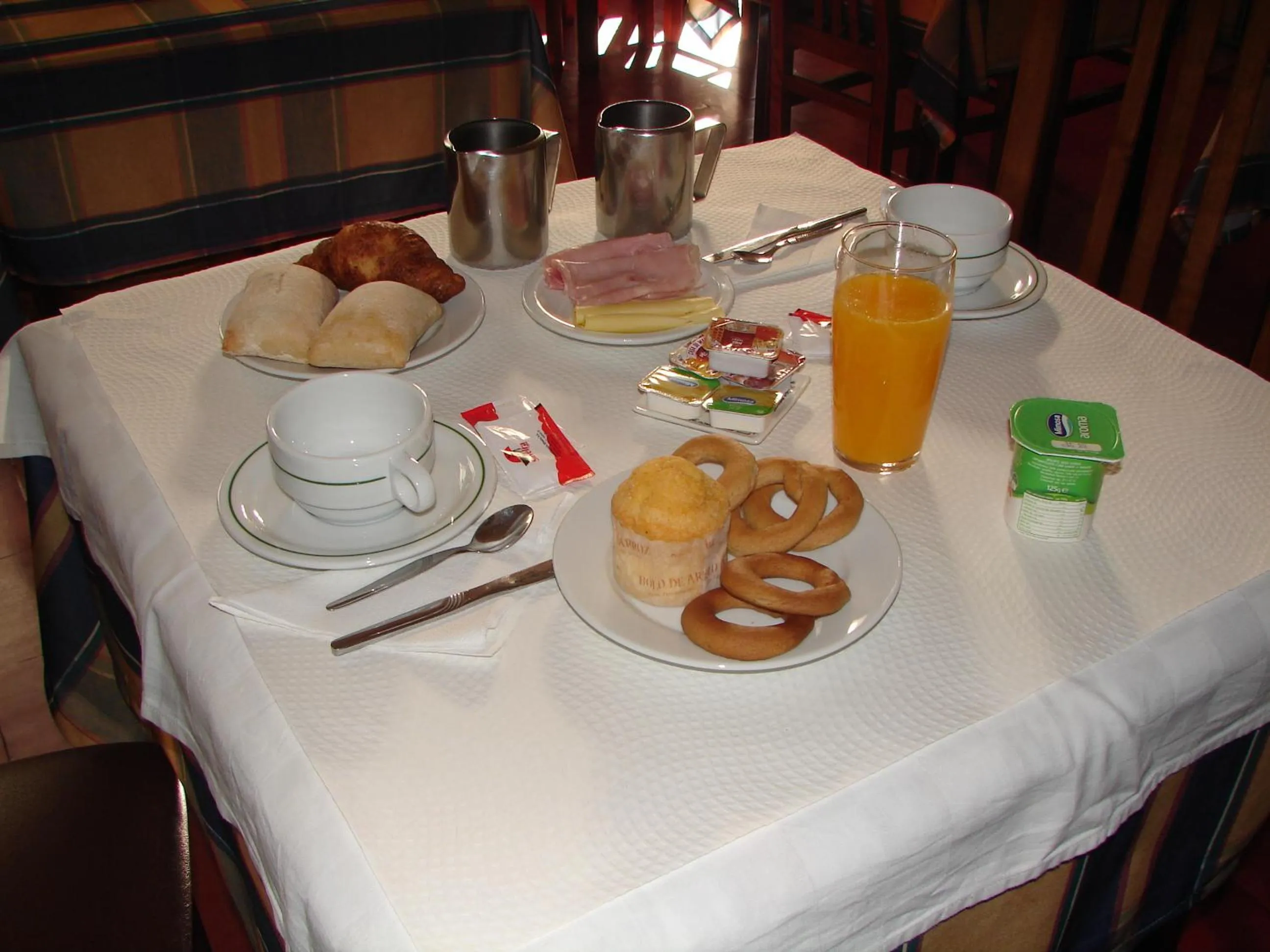 Breakfast in Hotel Santa Barbara