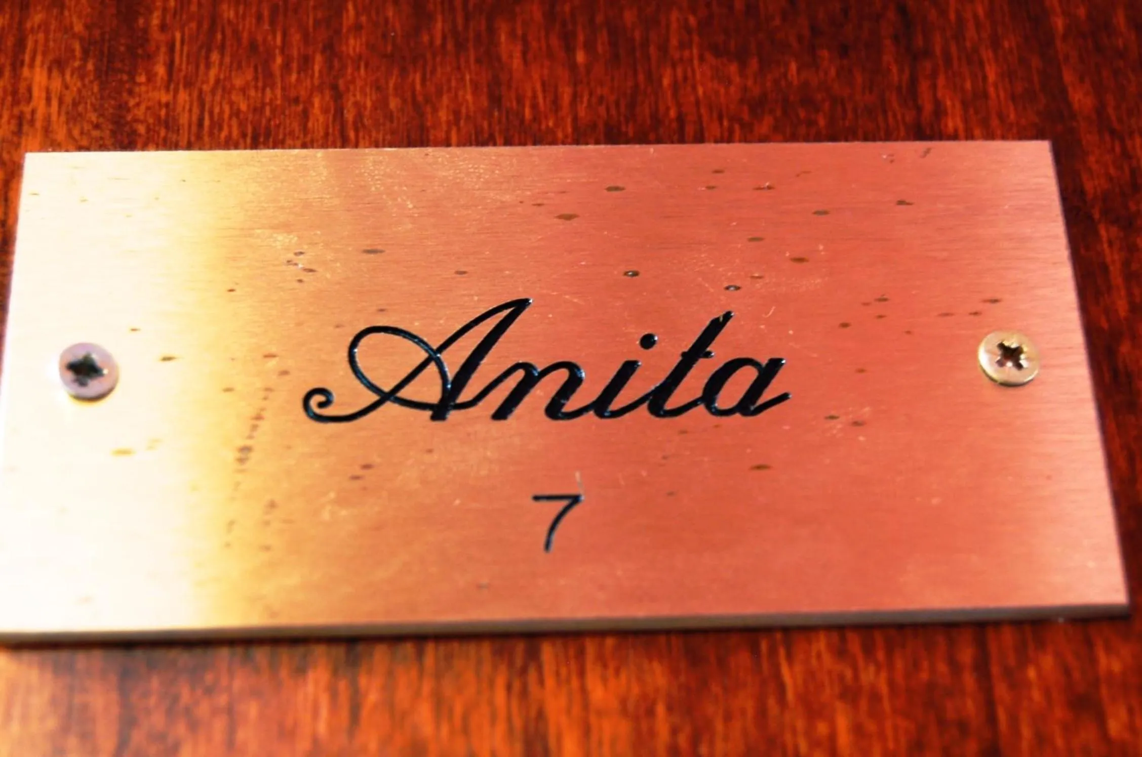 Decorative detail in Borgo Nuovo San Martino