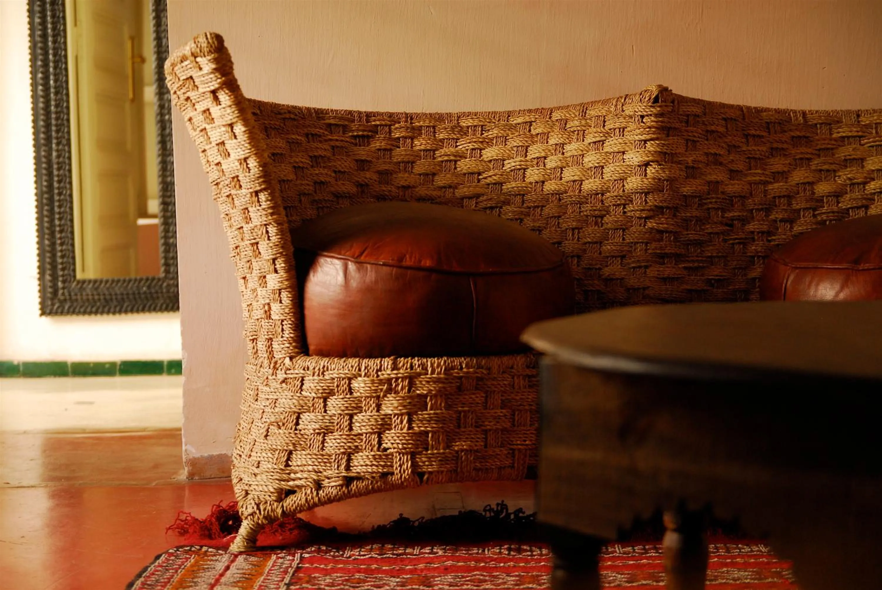 Decorative detail in Riad Vert