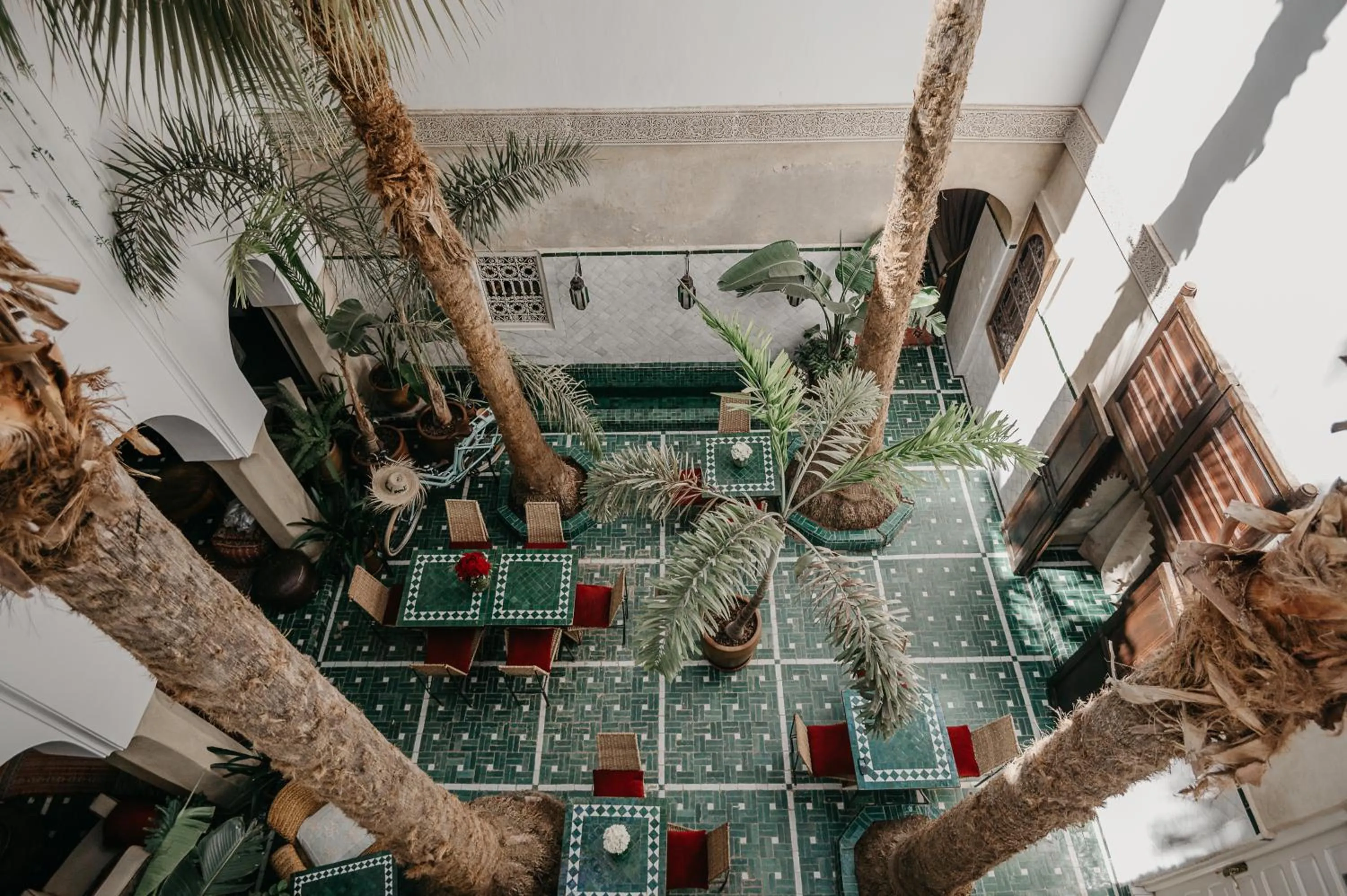 Patio in Riad Vert