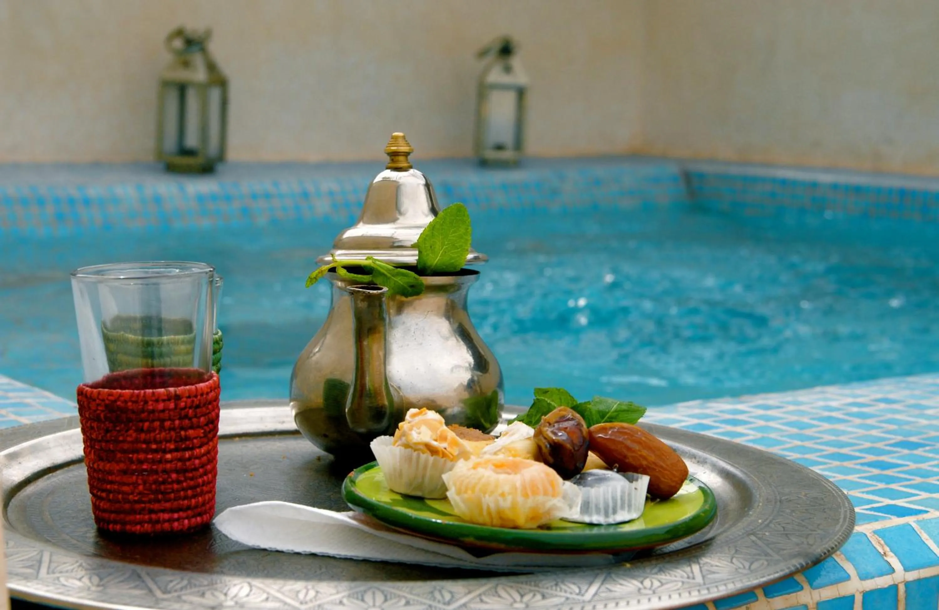 Swimming pool in Riad Vert