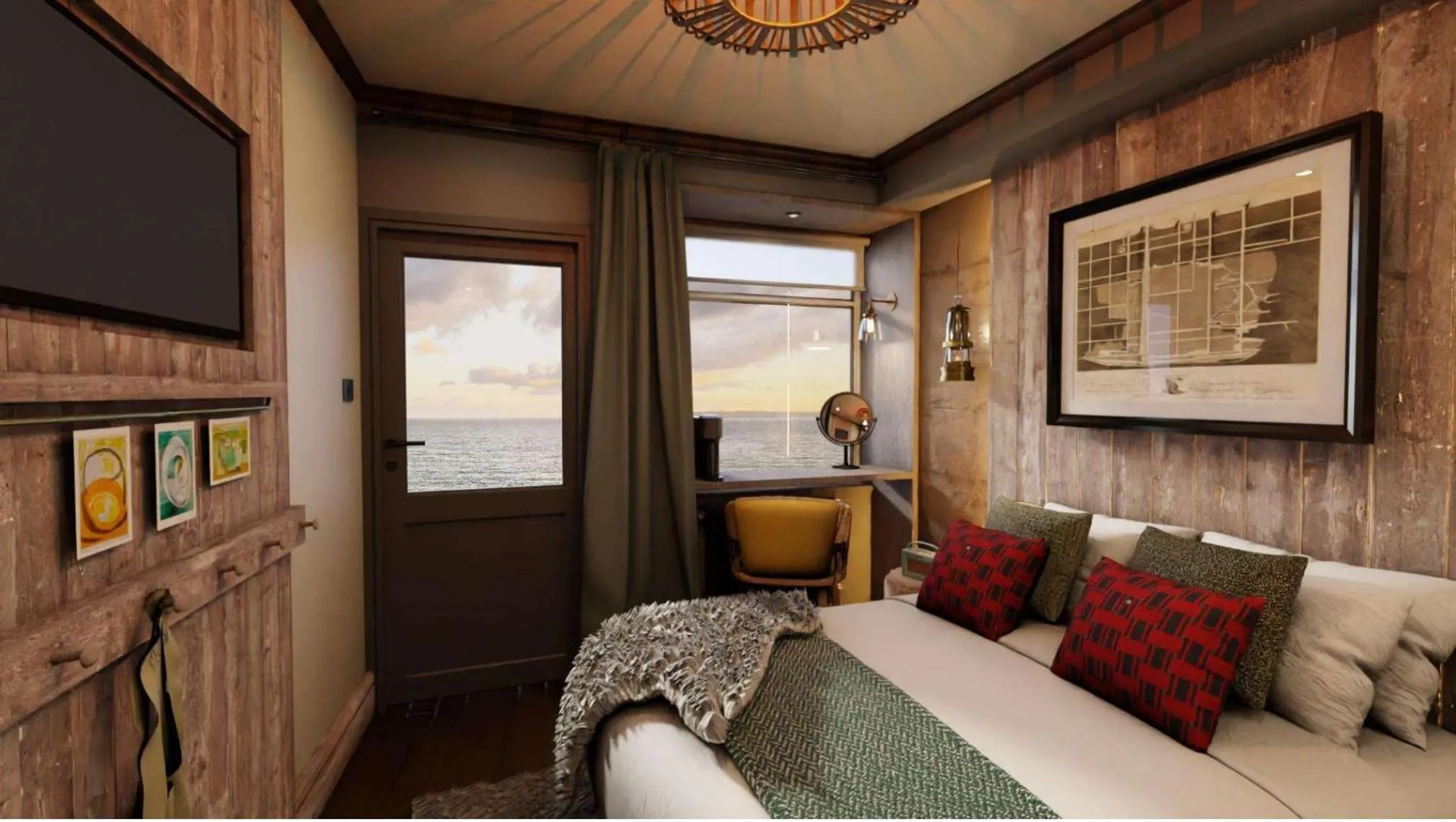 Photo of the whole room in Pedn-Olva