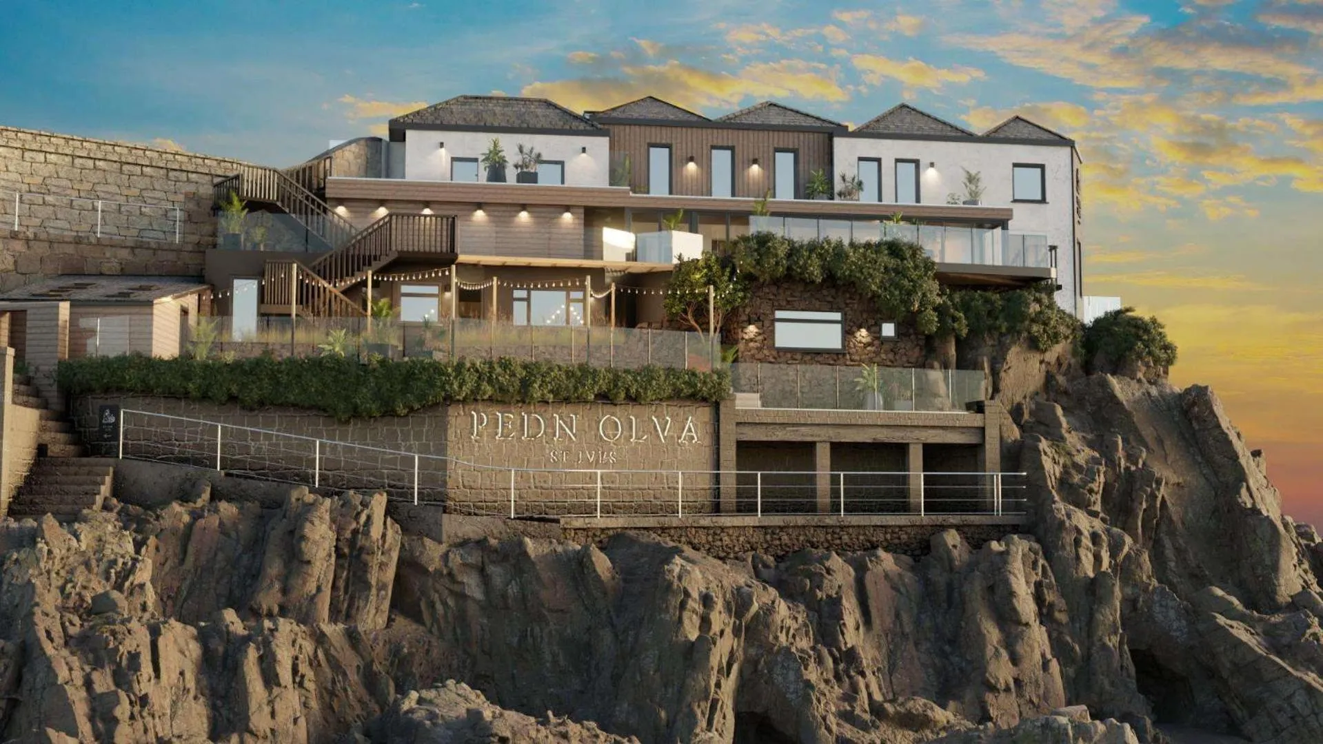 Property building in Pedn-Olva