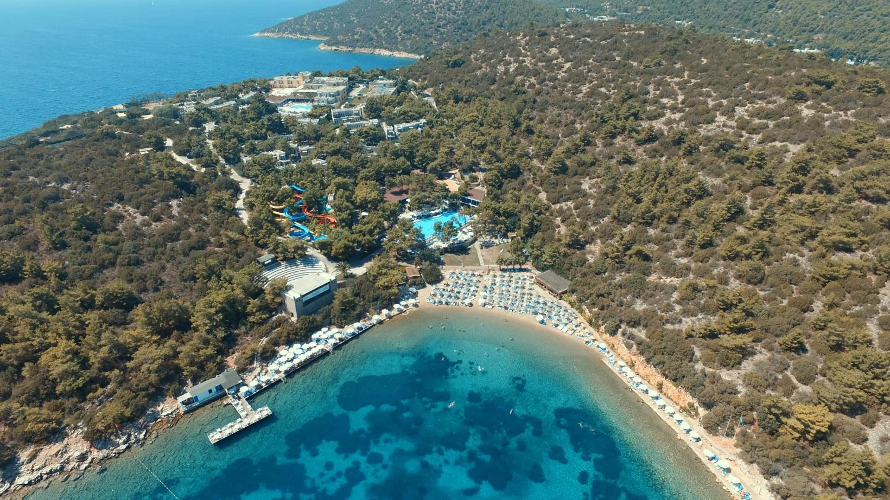 Bird's eye view in Bodrum Park Resort
