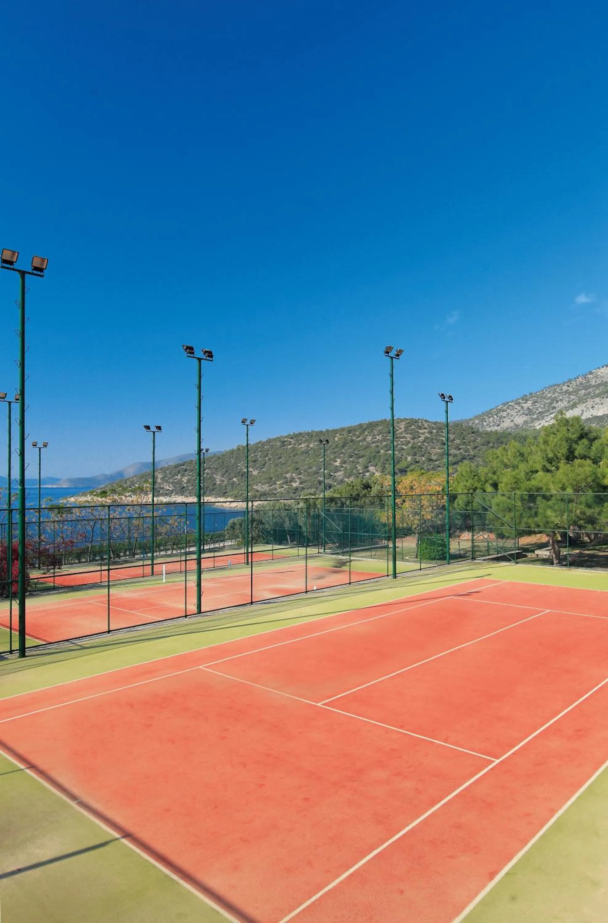 Tennis court in Bodrum Park Resort