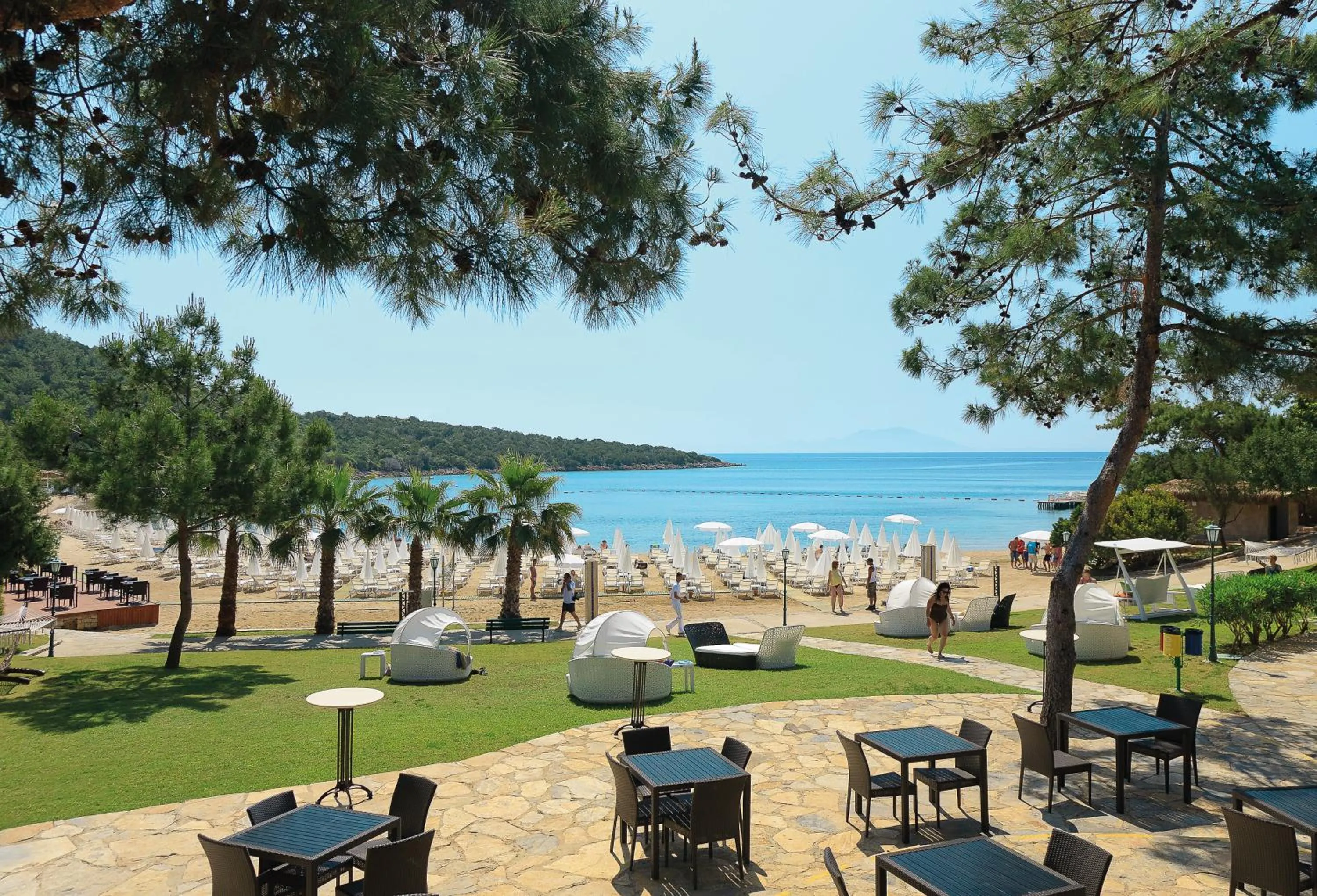 Garden in Bodrum Park Resort