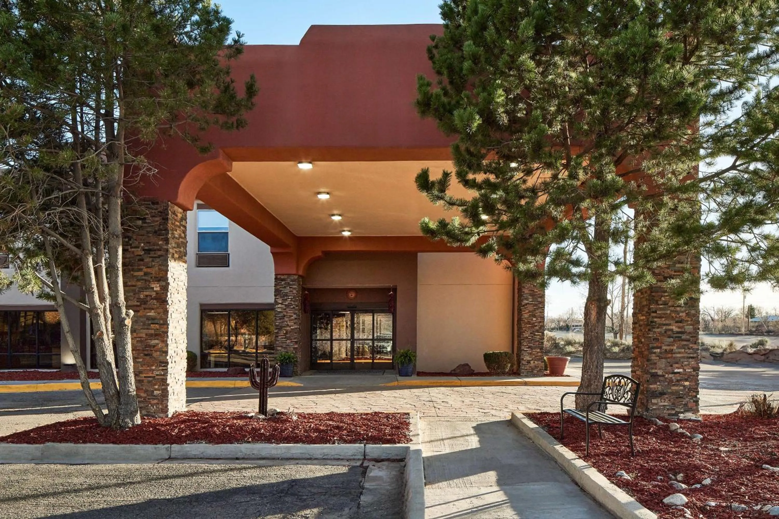 Property building in Hampton Inn Taos