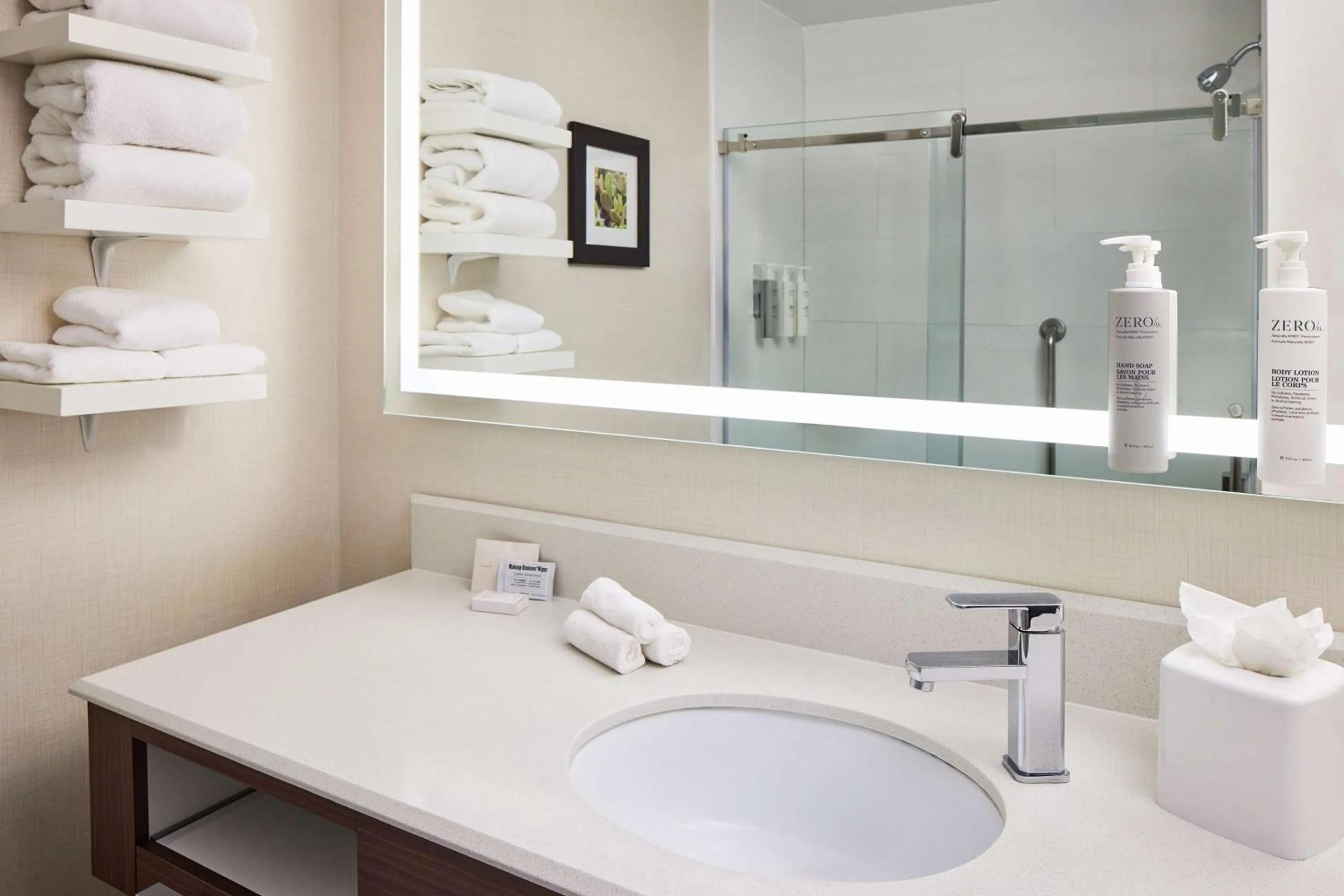 Bathroom in Hampton Inn Taos