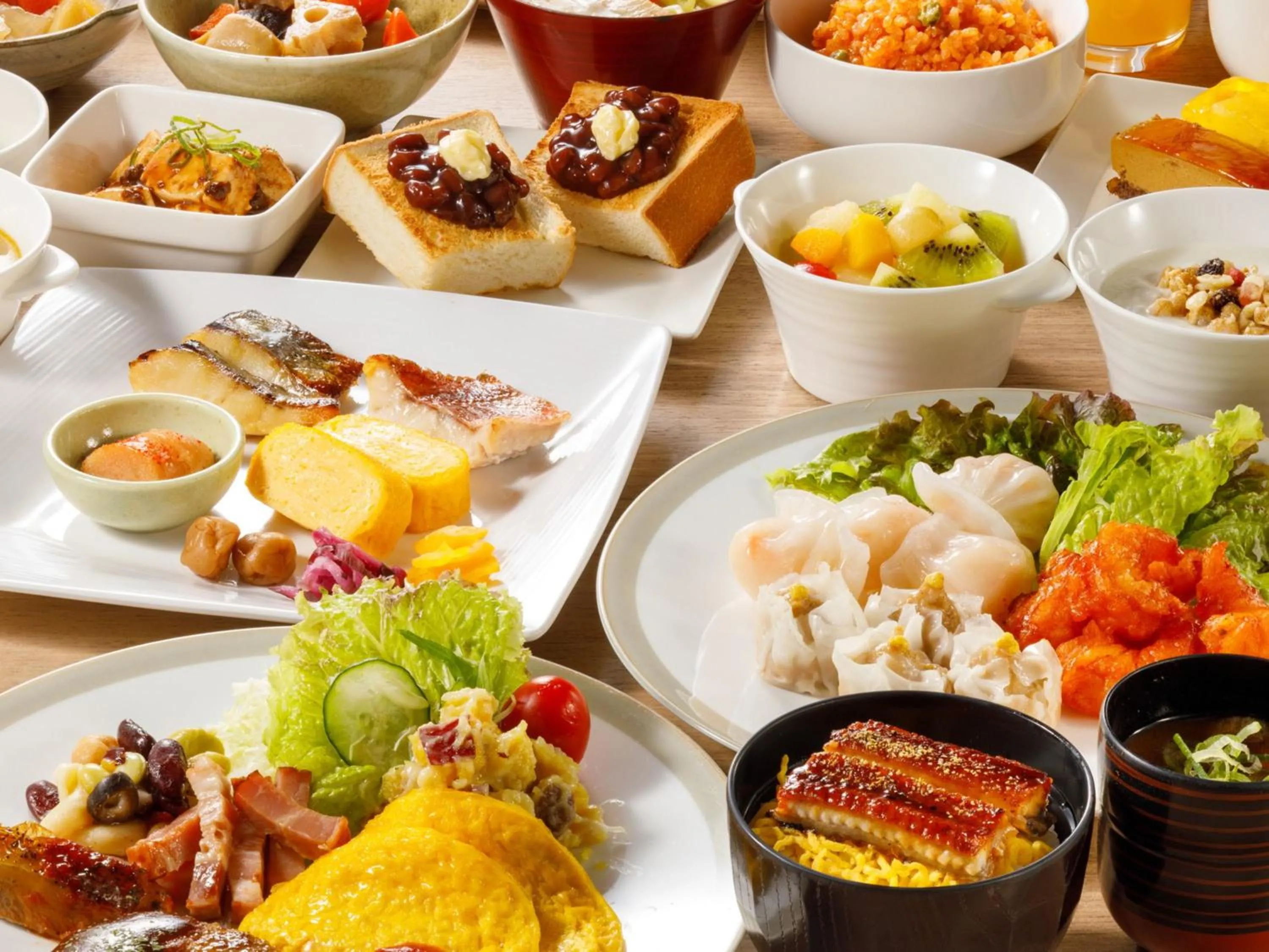 Food and drinks in Nishitetsu Hotel Croom Nagoya