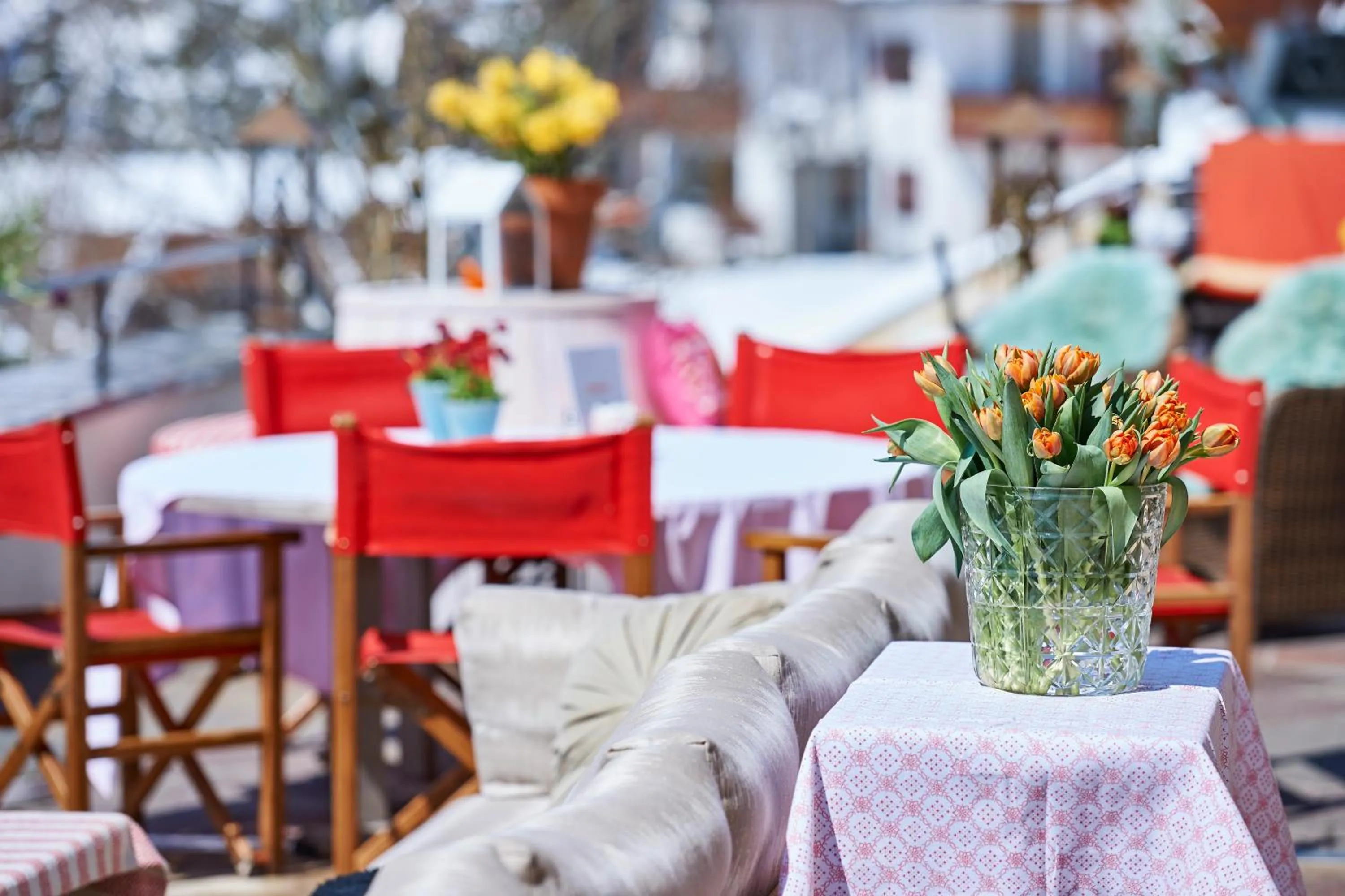 Balcony/Terrace in Boutique-Hotel Schmelzhof