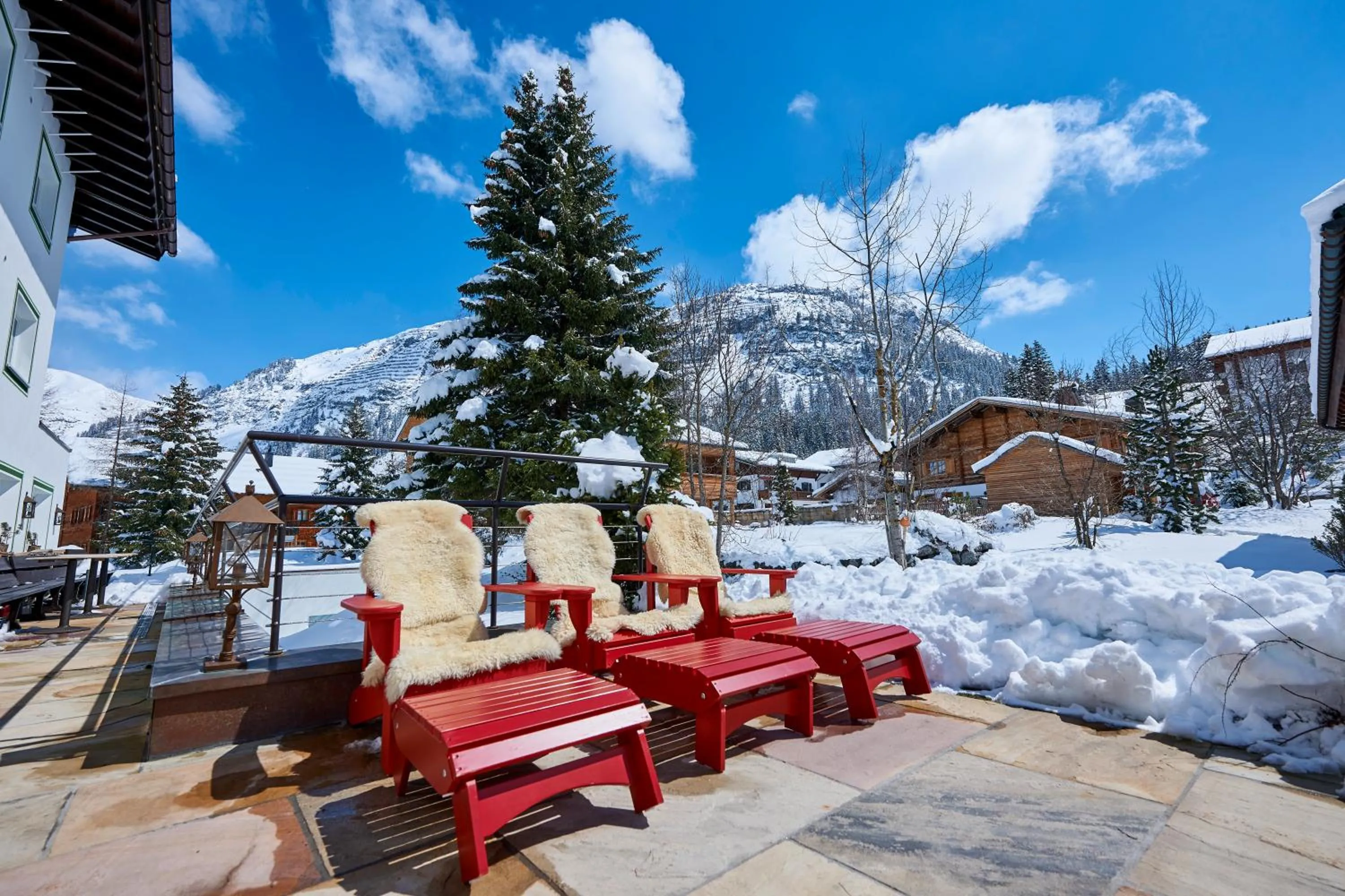 Balcony/Terrace in Boutique-Hotel Schmelzhof