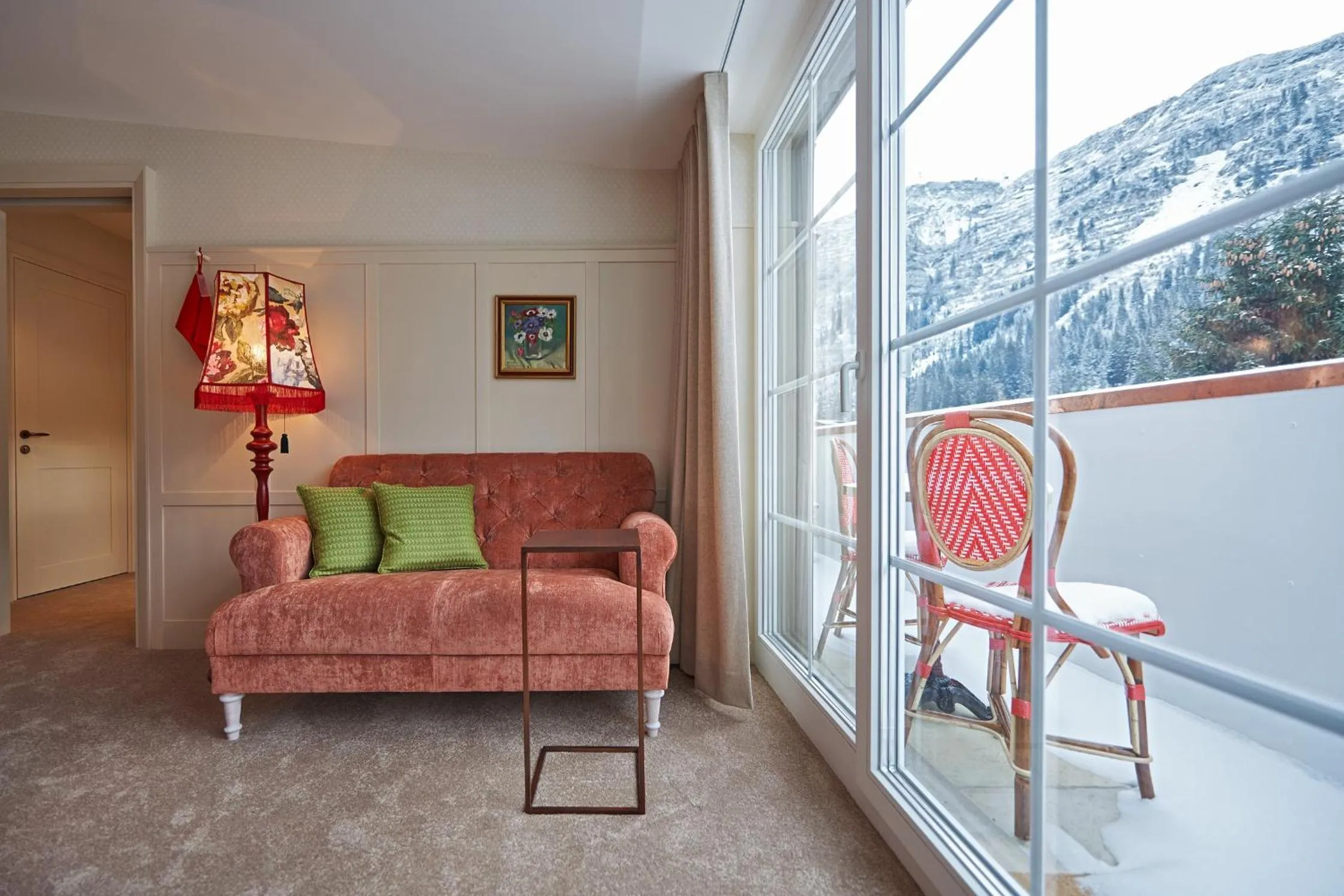 Balcony/Terrace in Boutique-Hotel Schmelzhof