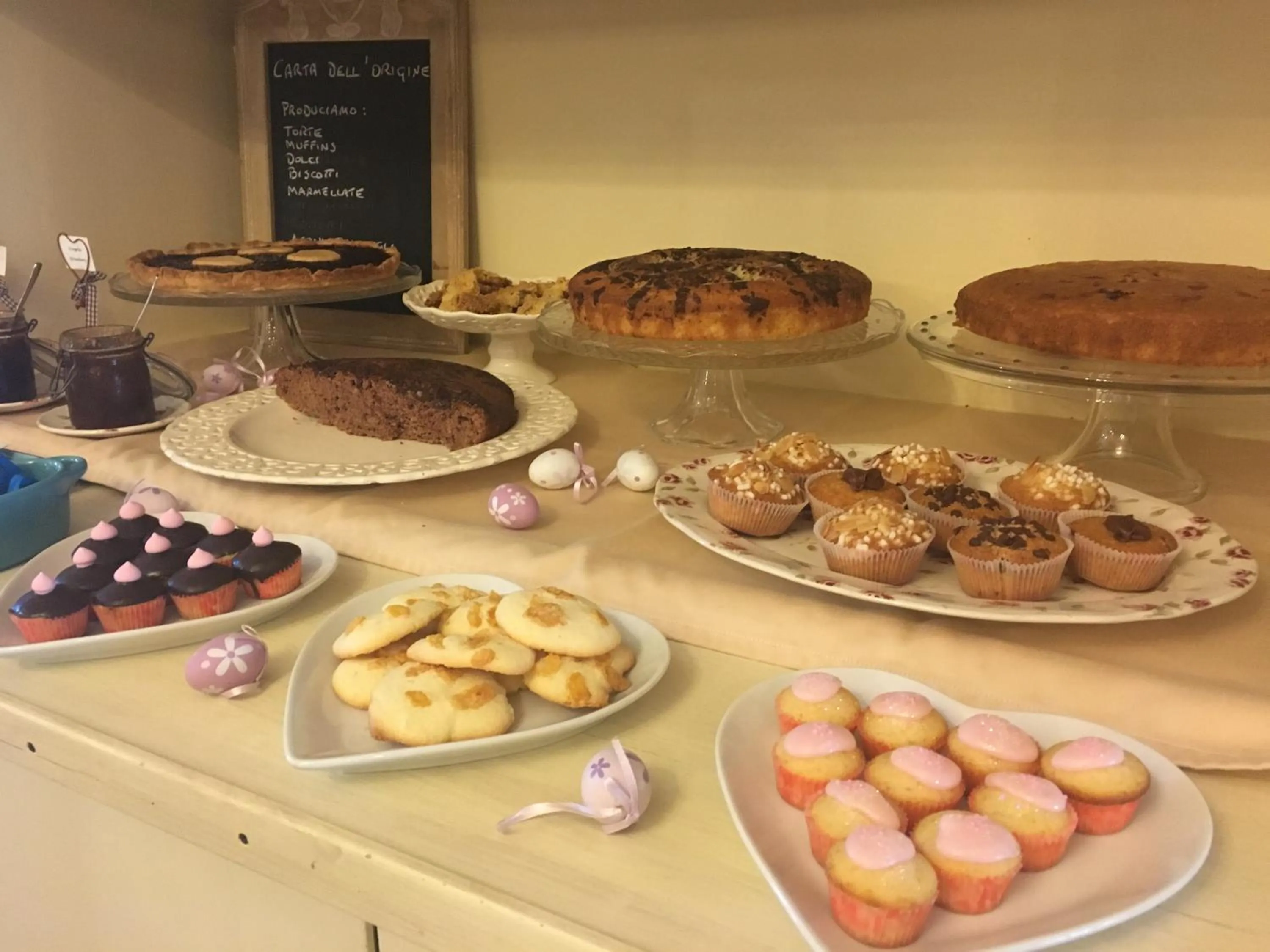 Buffet breakfast in Agriturismo Corte Rocca