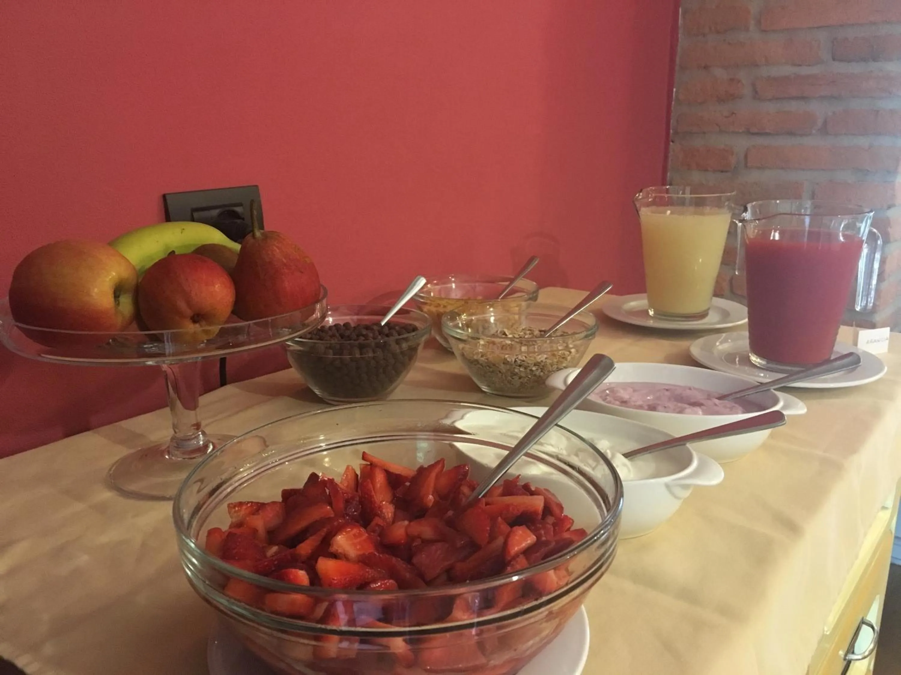 Buffet breakfast in Agriturismo Corte Rocca