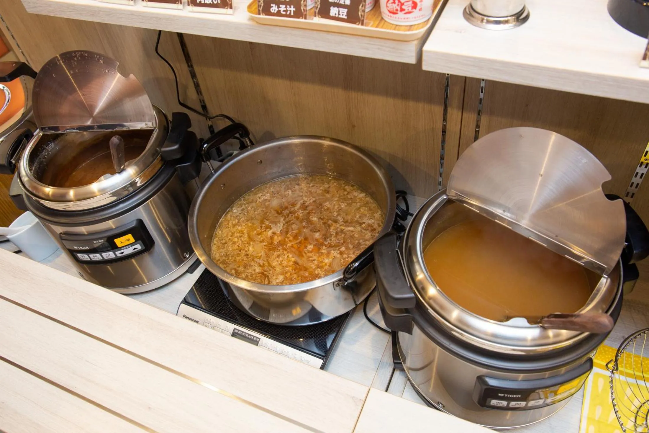 Buffet breakfast in Kuretake Inn Nankai Sakai-Ekimae