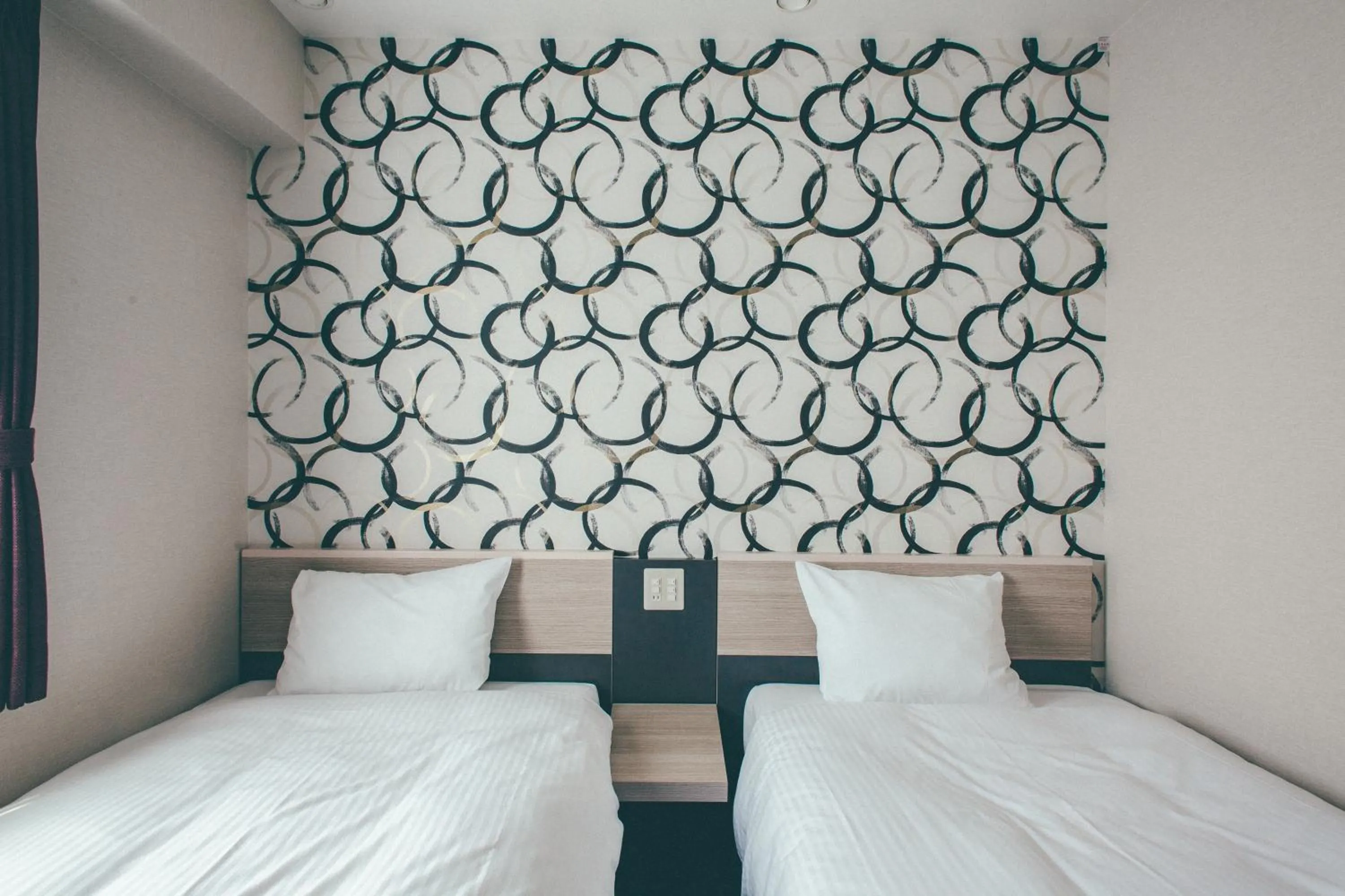 Bed in Kuretake Inn Nankai Sakai-Ekimae