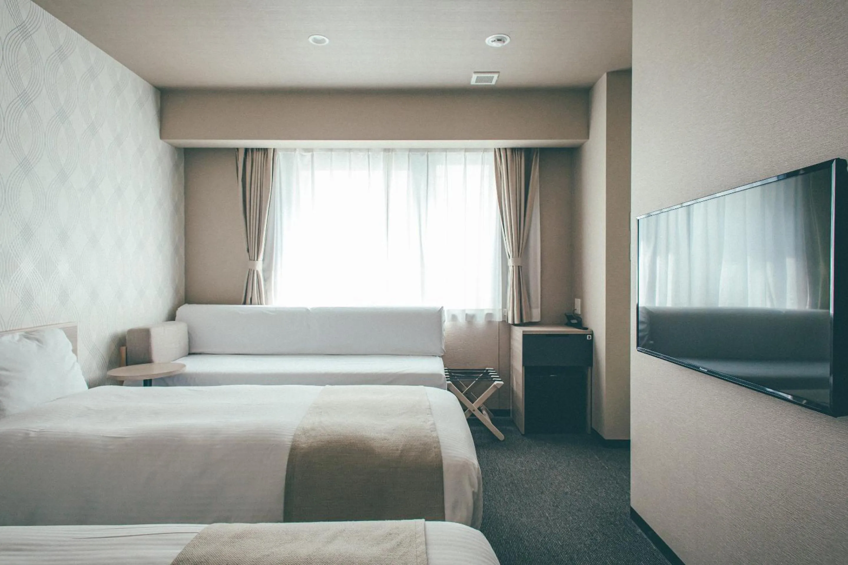 Bedroom, Bed in Kuretake Inn Osaka Midousuji Hommachi