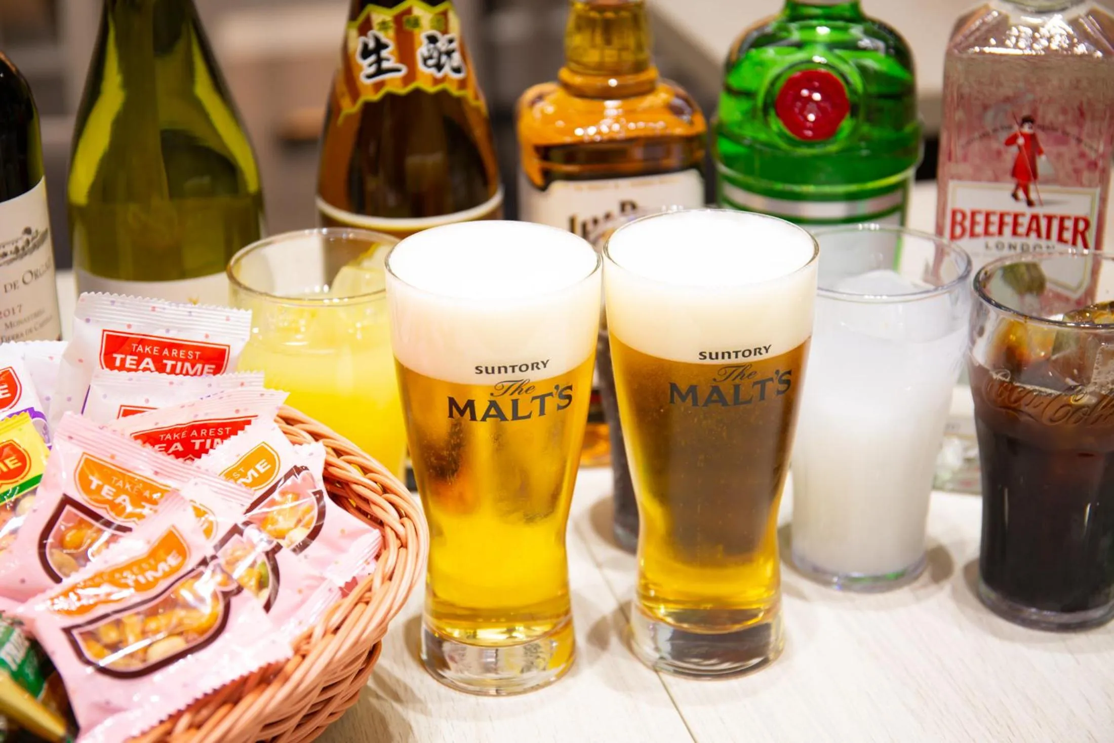 Food and drinks in Kuretake Inn Osaka Midousuji Hommachi