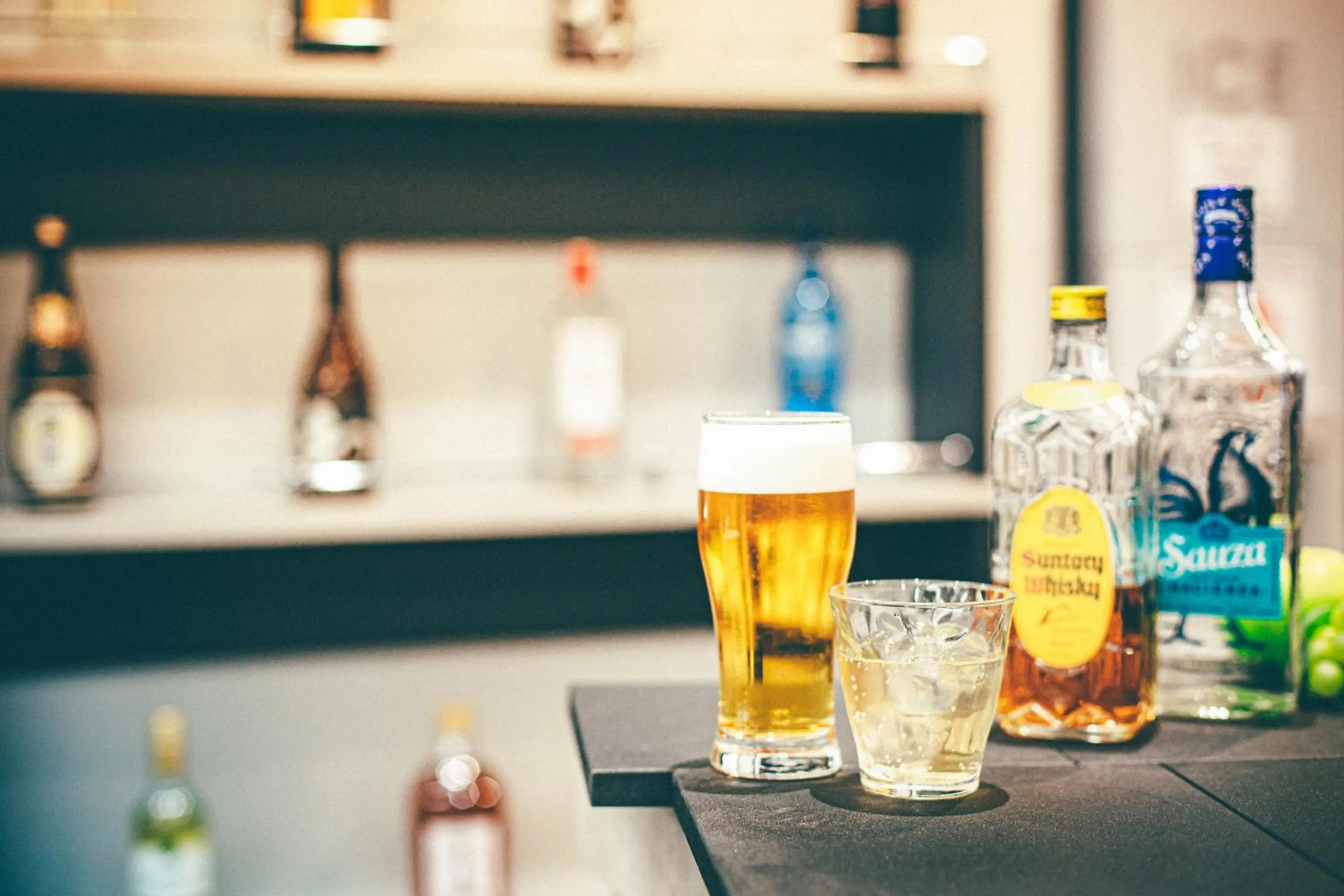 Drinks in Kuretake Inn Osaka Midousuji Hommachi